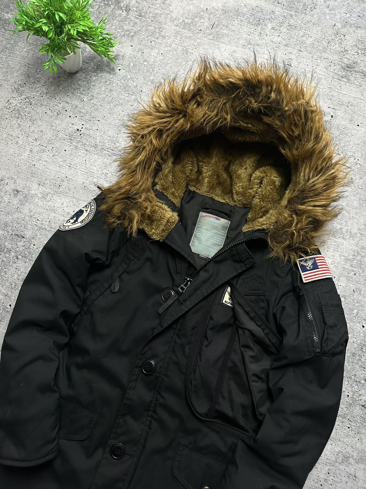 Alpha Industries Alpha Industries N-3B Parka Winter Cold Weather Polar Jacket Size XS / US 0-2 / IT 36-38 - 3 Thumbnail