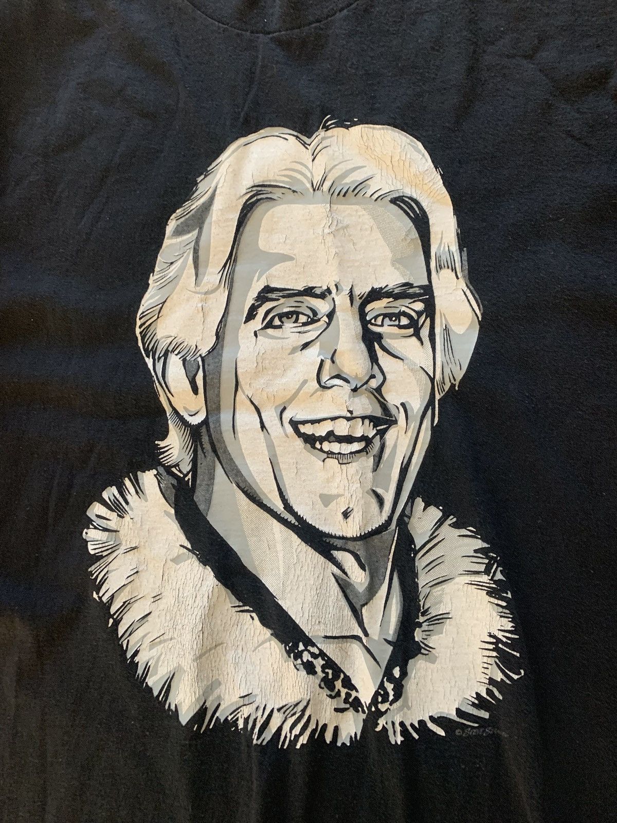 Vintage × WWE Vintage 90s Ric Flair WcW Wrestling Double Sided Tee Size US XL / EU 56 / 4 - 2 Thumbnail
