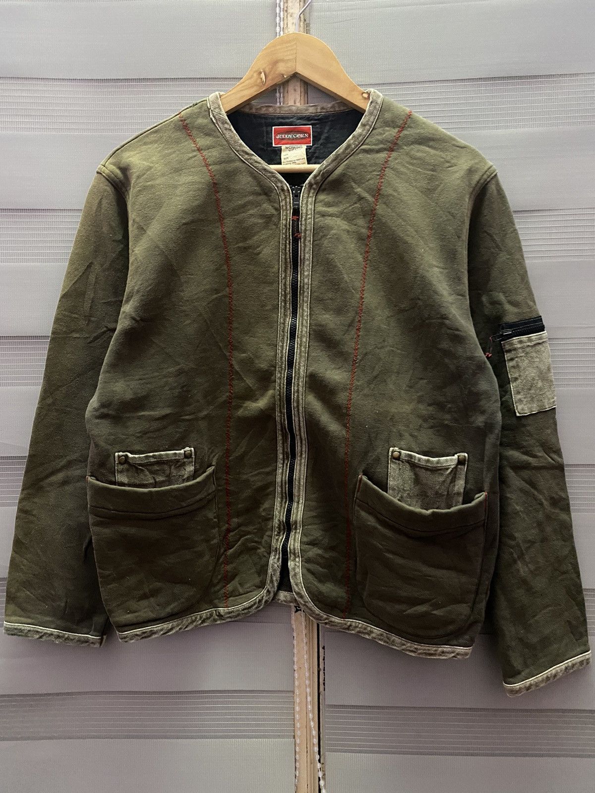 Vintage Juddy Corn-JapanBondage Army Jacket Multi Pocket