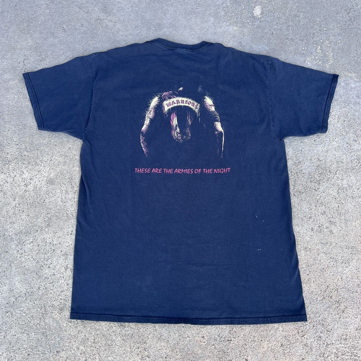 The Game Vintage Y2K The Warriors Movie Promo Tee Shirt XL Faded Size US XL / EU 56 / 4 - 5 Thumbnail