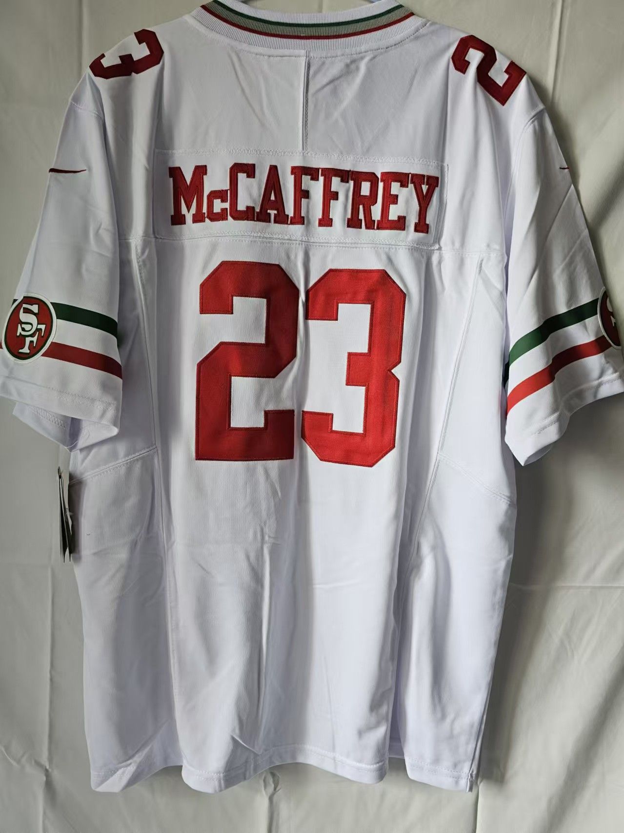 NFL San Francisco 49ers #23 Mccaffrey Jersey XXL Size US XXL / EU 58 / 5 - 2 Thumbnail