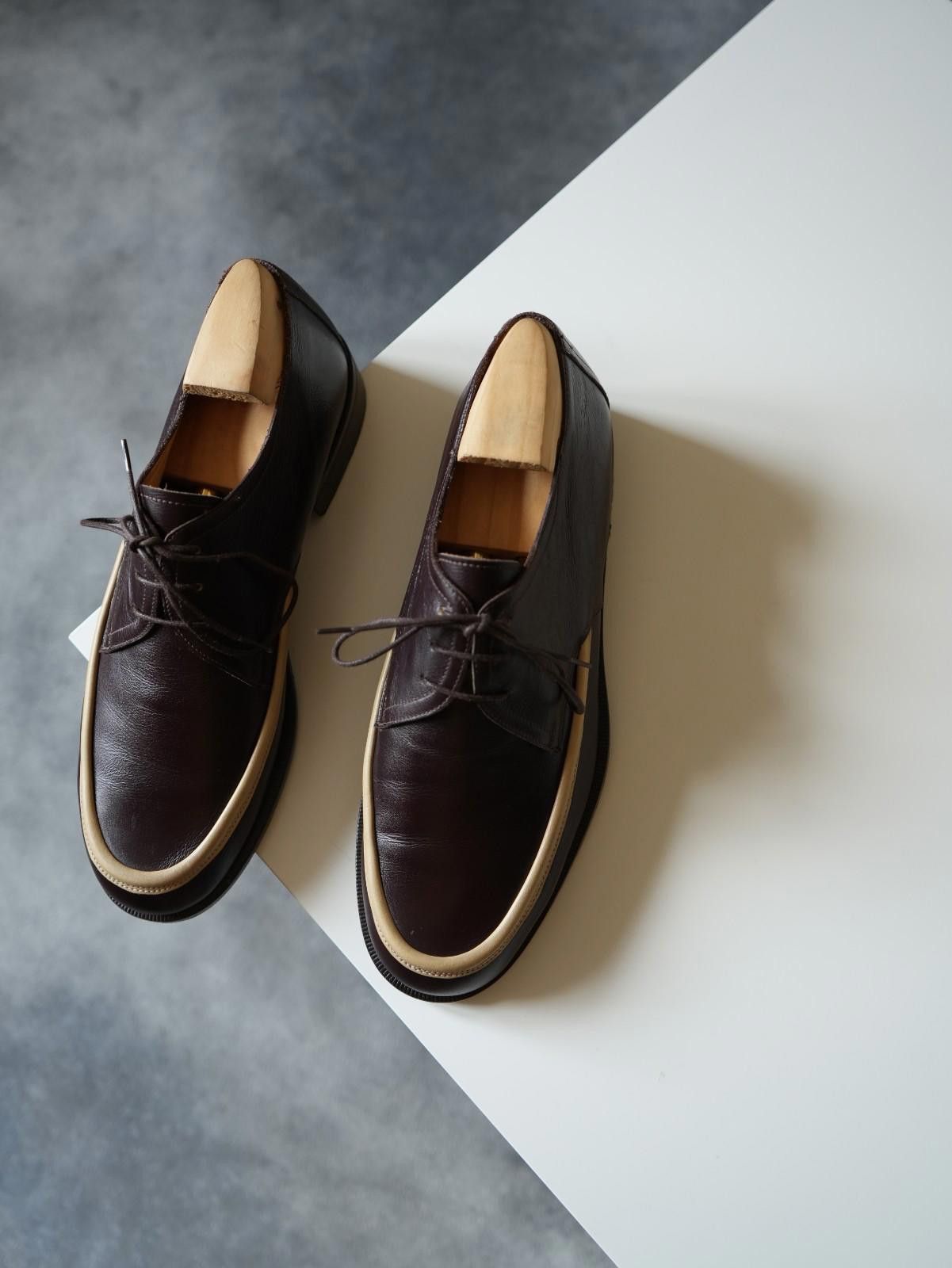 Giorgio Armani 2000's Giorgio Armani Two-Tone Toe Derby Shoes US9 VINTAGE Size US 8 / EU 41 - 3 Thumbnail