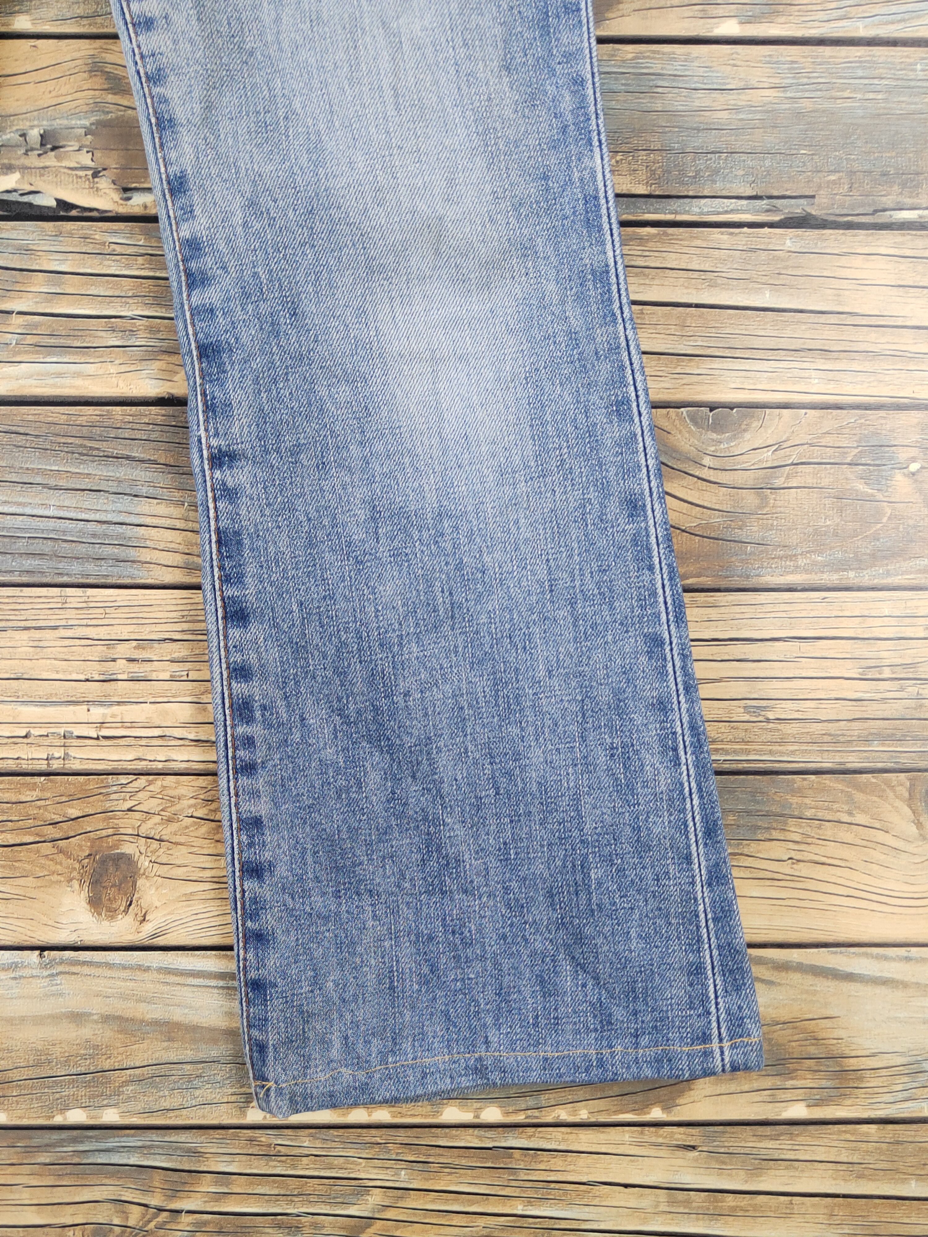 Edwin Edwin Blue Distressed Ripped denim Jeans #W1907 Size US 28 / EU 44 - 6 Thumbnail