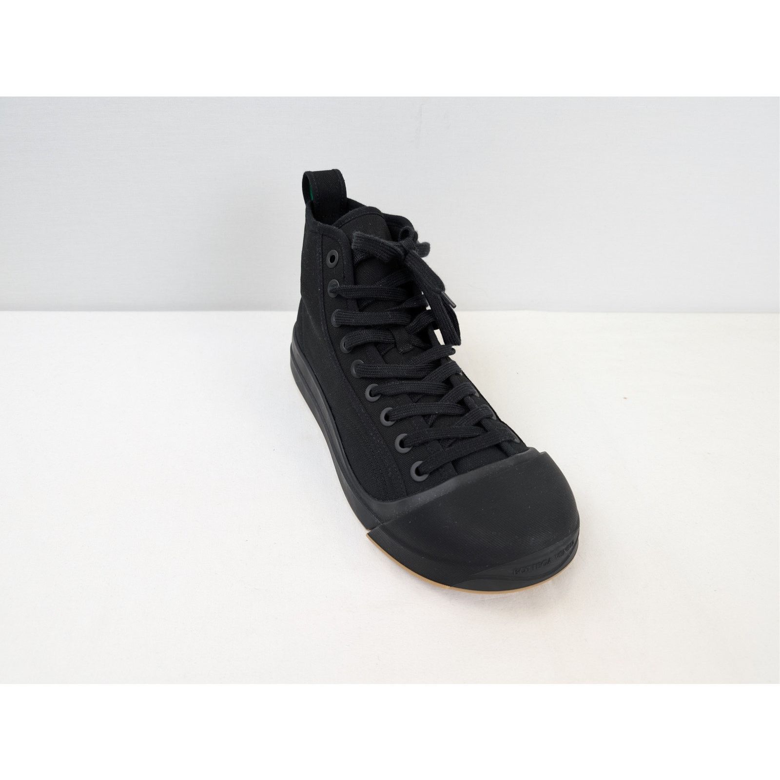Bottega Veneta o1rshd1 Canvas Vulcan Sneaker in Black Size US 9 / EU 42 - 3 Thumbnail