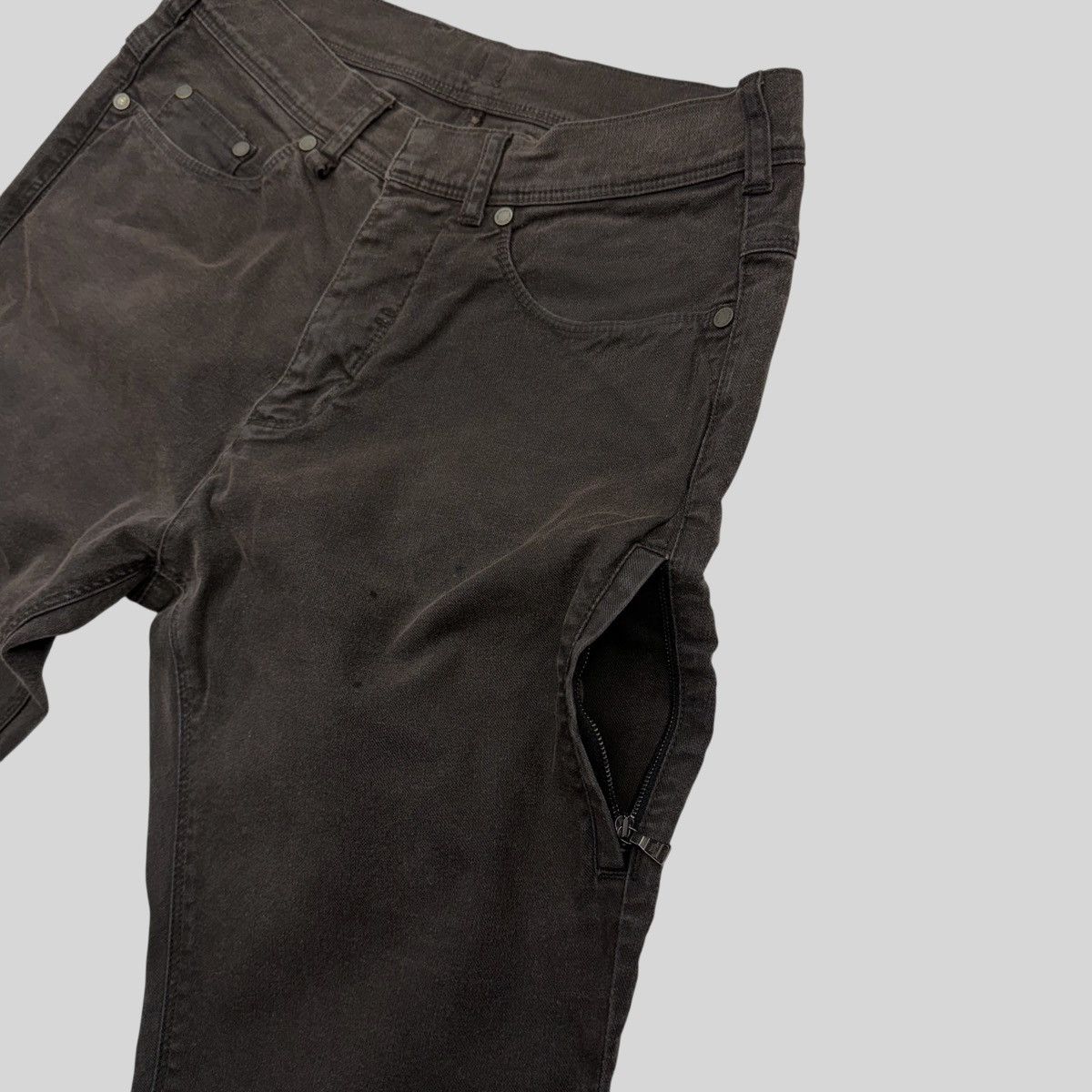 Neil Barrett Charcoal Slim Taper Denim Size US 32 / EU 48 - 6 Thumbnail