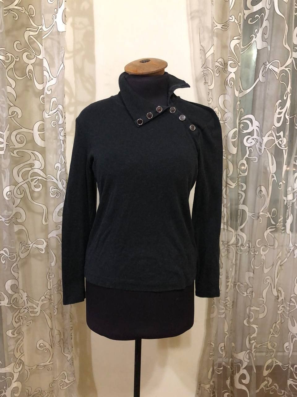 Polo Ralph Lauren Ralph Lauren Ribbed Cotton Knitted Pullover Sweater Buttons Size M / US 6-8 / IT 42-44 - 1 Thumbnail