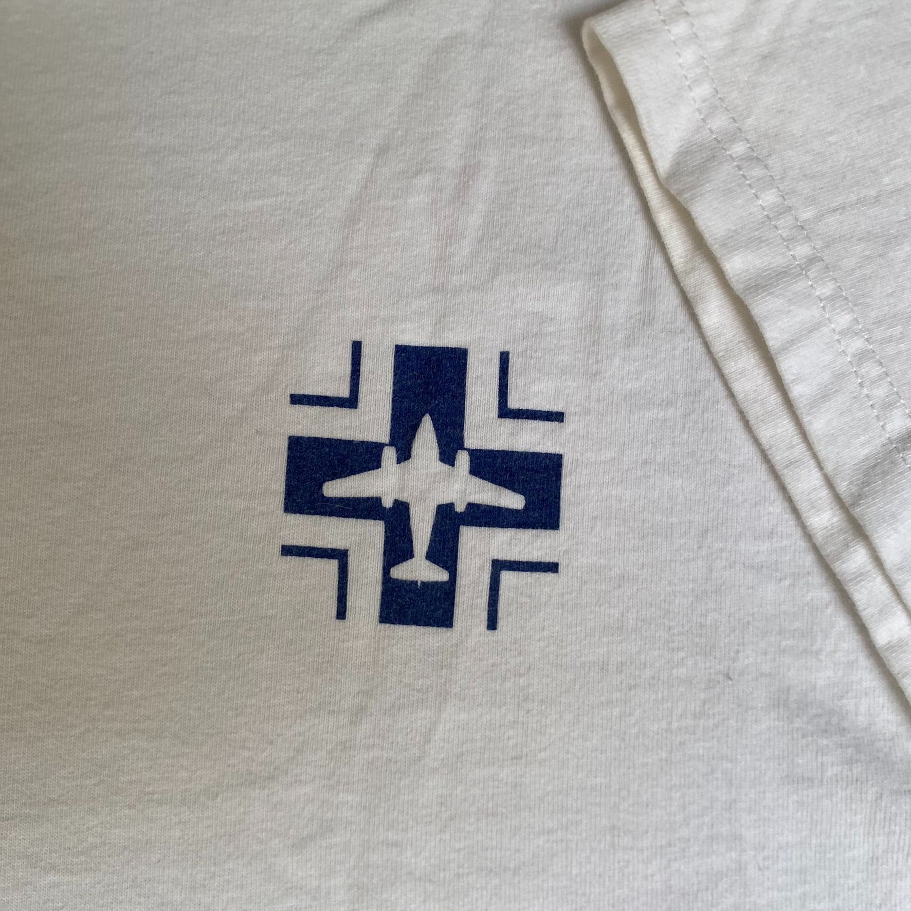 Fruit Of The Loom Vintage Y2K WW2 Airplane Shirt World War Military History Te Size US XL / EU 56 / 4 - 6 Thumbnail