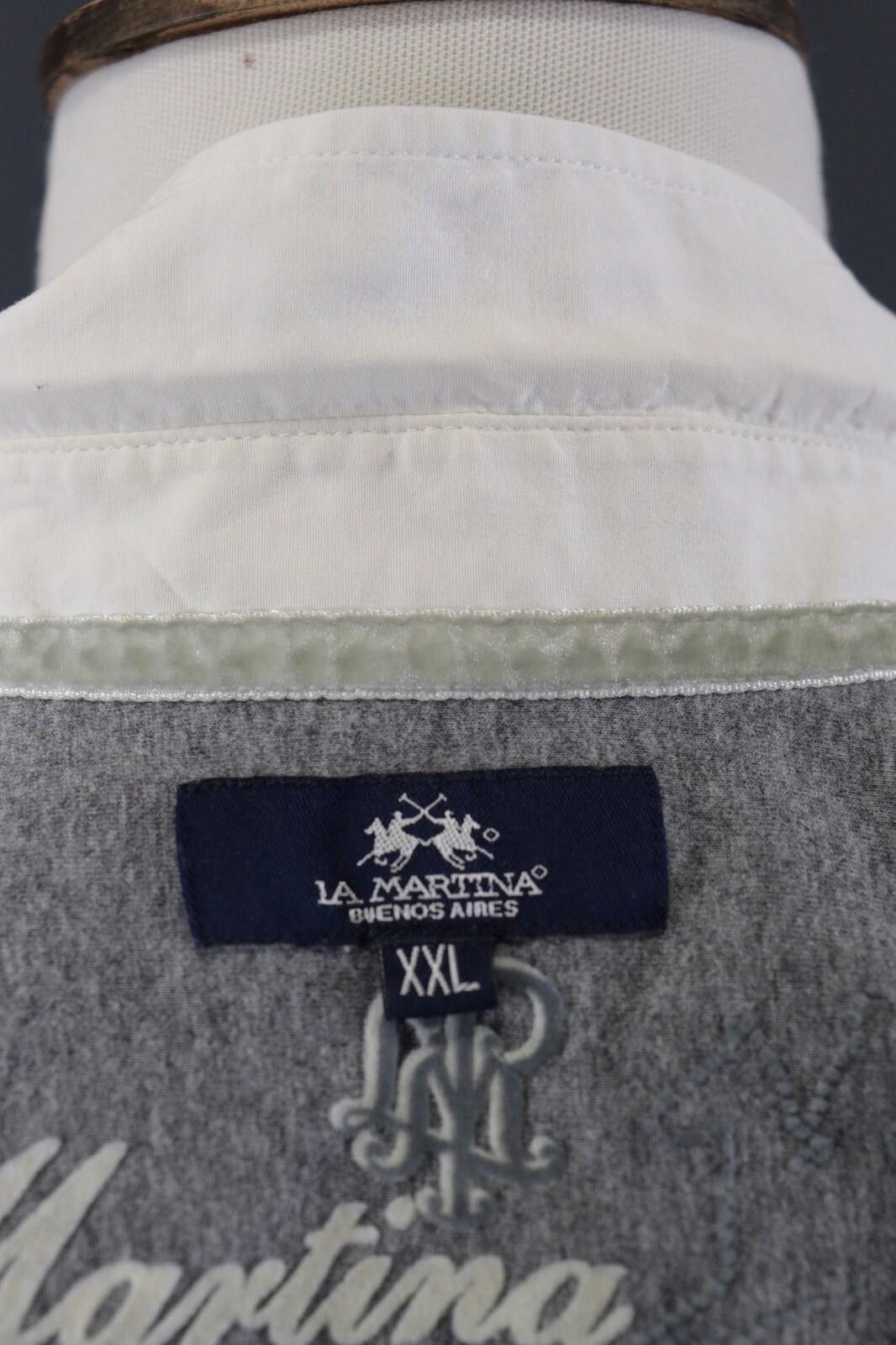 OVER THE STRiPES La Martina Buenos Aires White Dress Shirt 18 / 45 / XXL Size US XXL / EU 58 / 5 - 12 Thumbnail