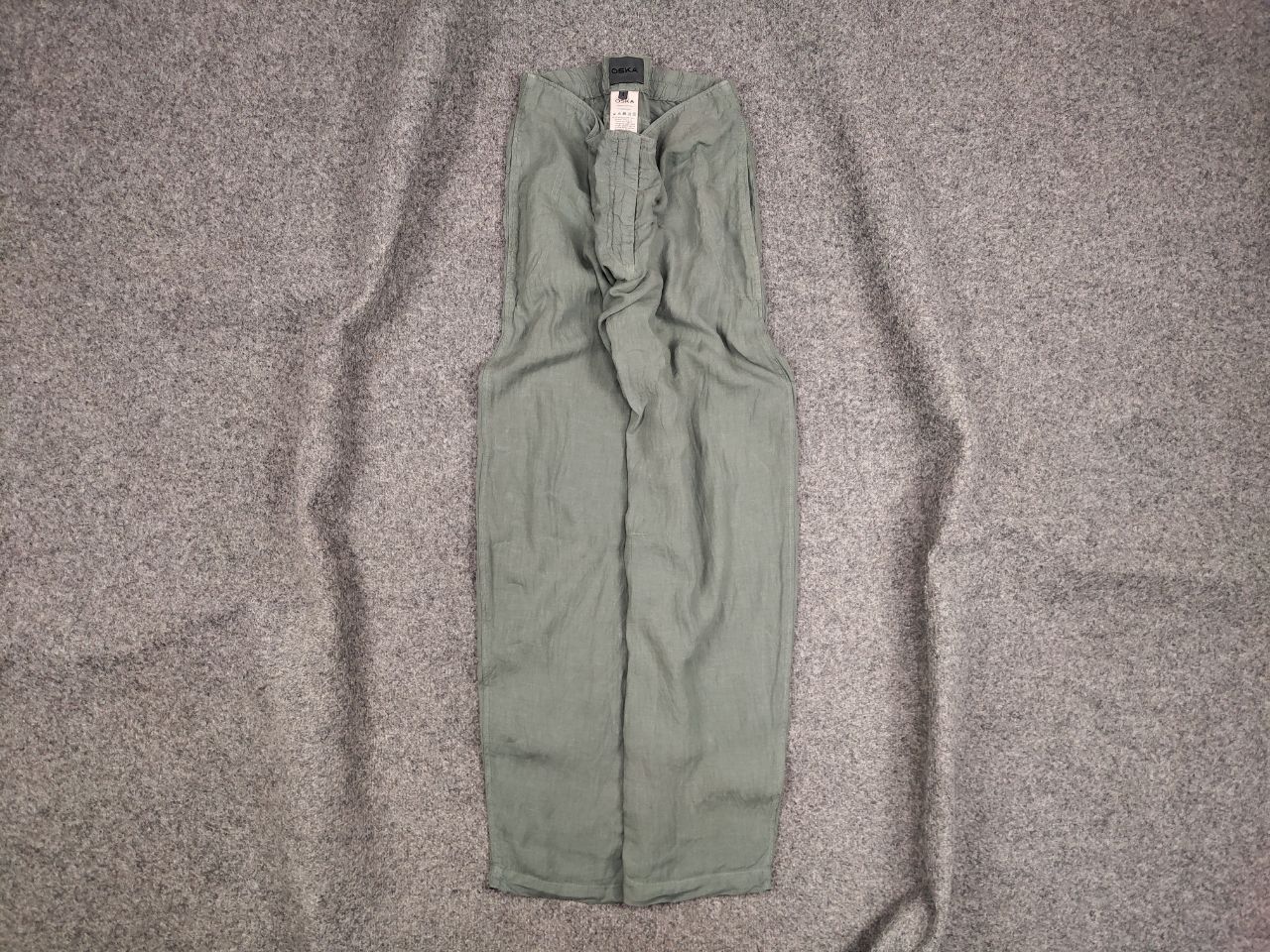 OSKA Oska Germany Design Linen pistachio color Light Baggy Pants Size 32" / US 10 / IT 46 - 1 Thumbnail