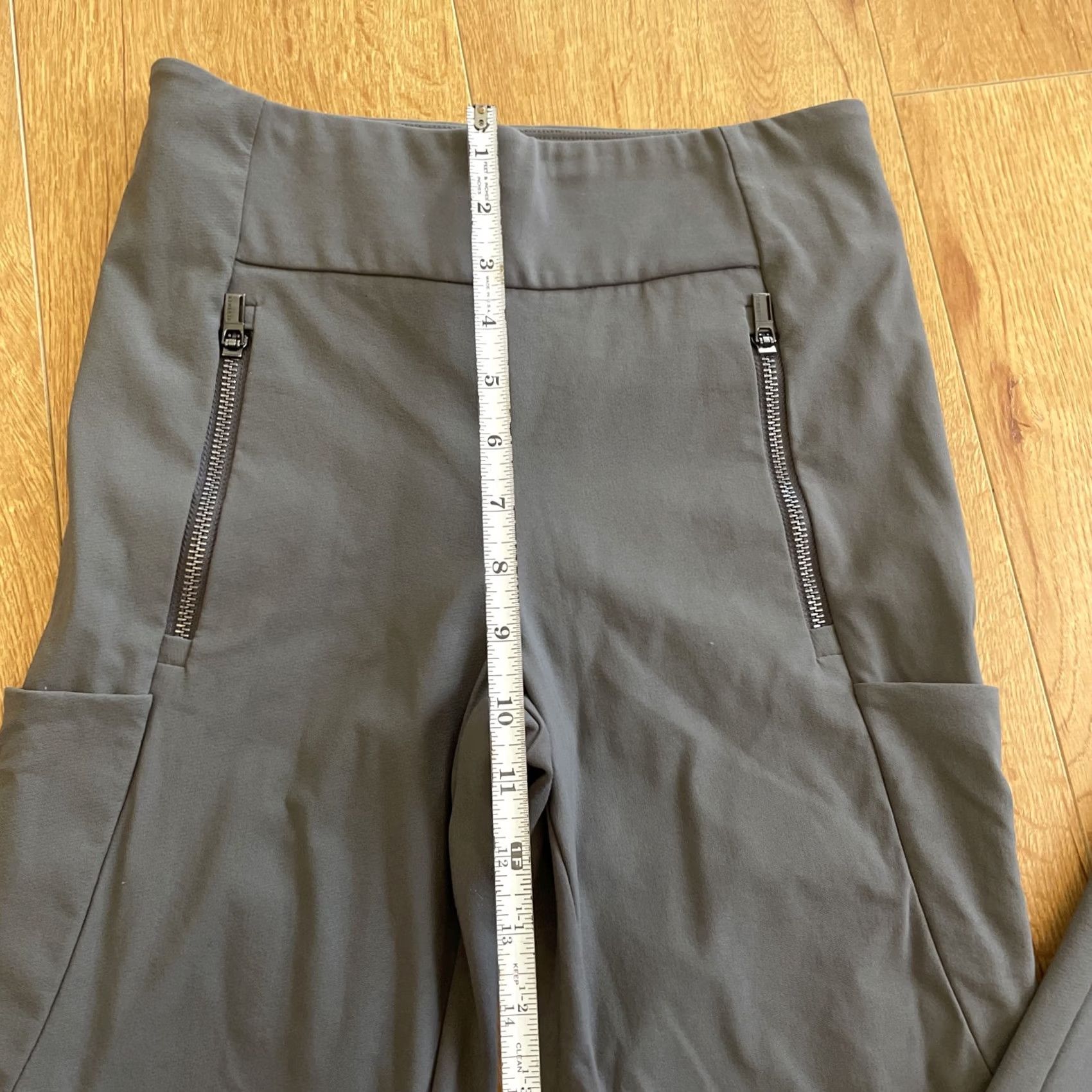 Athleta Athleta Pants Women’s 0 Gray Tapered Headlands Hybrid Tight Pockets Activewear Womens Size 25" / US 0 / IT 36 - 6 Thumbnail