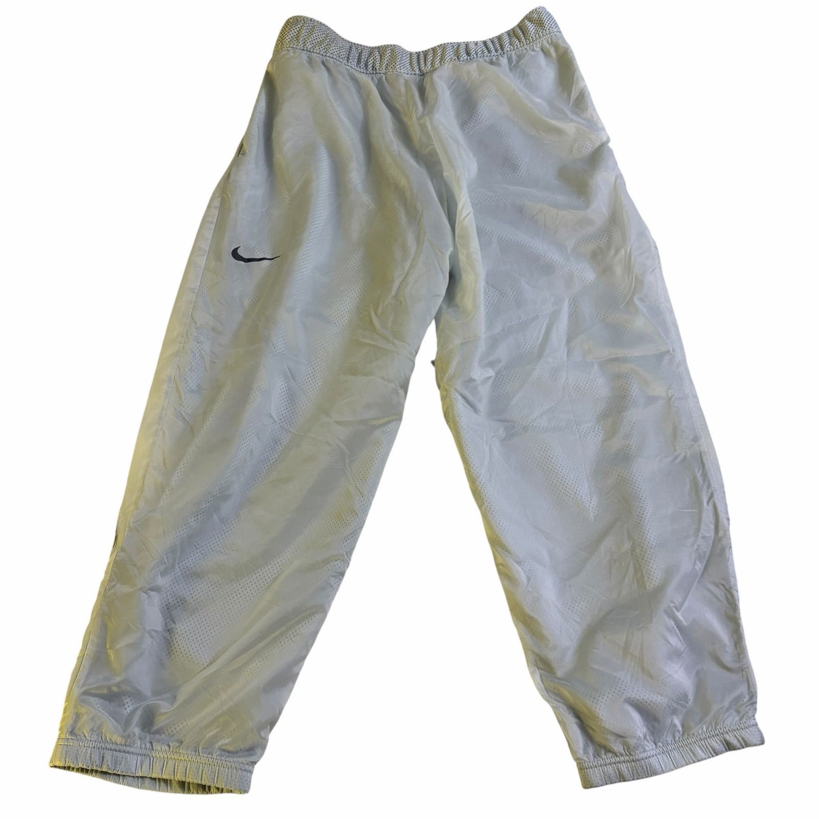 Nike Nike Tech Pack pants Women Large High Rise Gray Mesh Belted Size 32" / US 10 / IT 46 - 2 Thumbnail