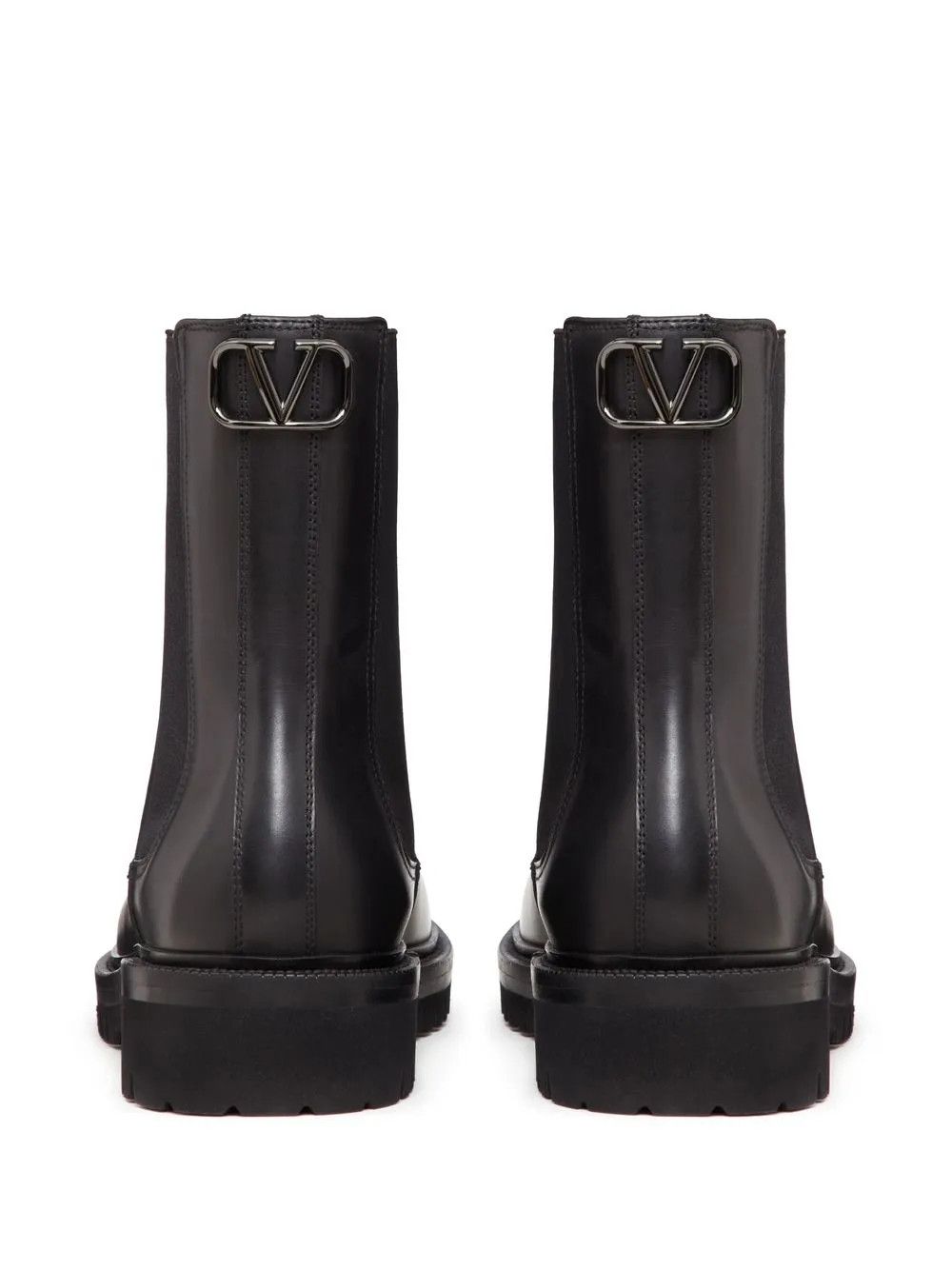 Valentino o1y0525 Ankle Boots in Black Size US 8 / EU 41 - 4 Thumbnail