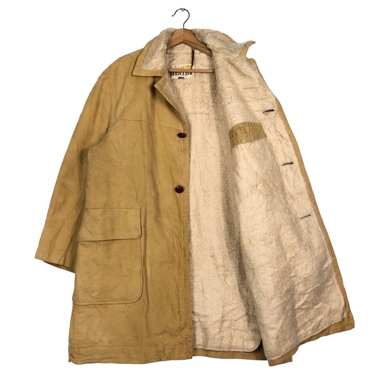 Issey Miyake Vintage Biker Jacket Big Pocket Shearling Fur Lining Martin Size US XL / EU 56 / 4 - 11 Thumbnail