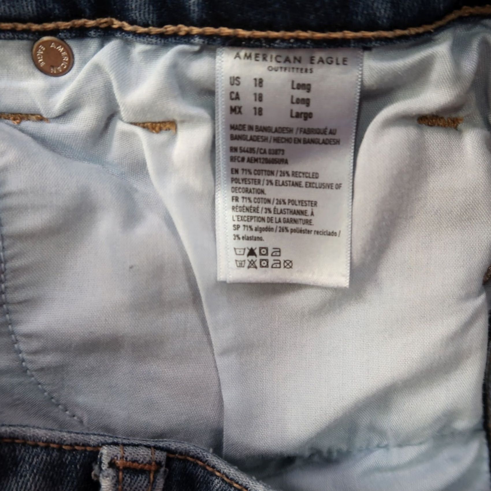 American Eagle Outfitters VINTAGE American Eagle Outfitters Jeans? Size 40" / US 18 - 5 Thumbnail