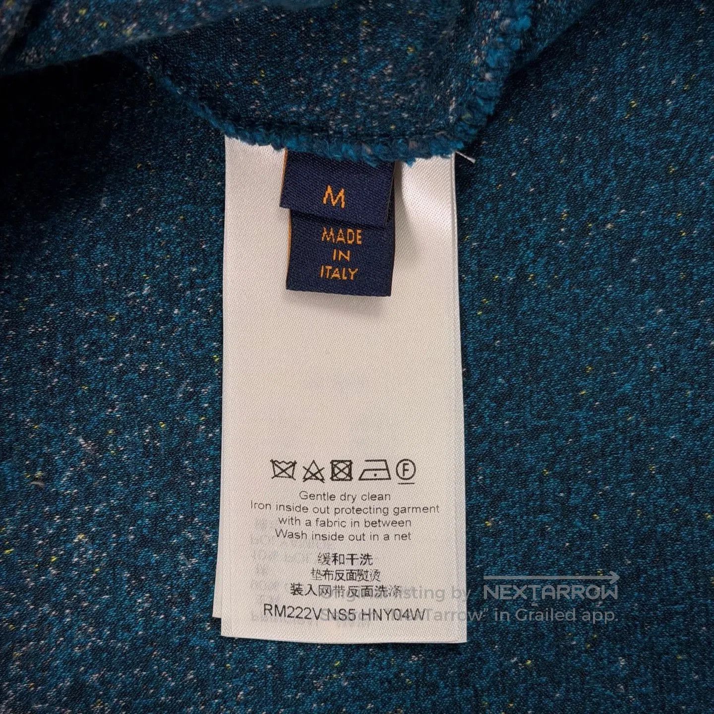Louis Vuitton LV Blue Gradient Zip Hooded Jacket. Size US M / EU 48-50 / 2 - 7 Thumbnail