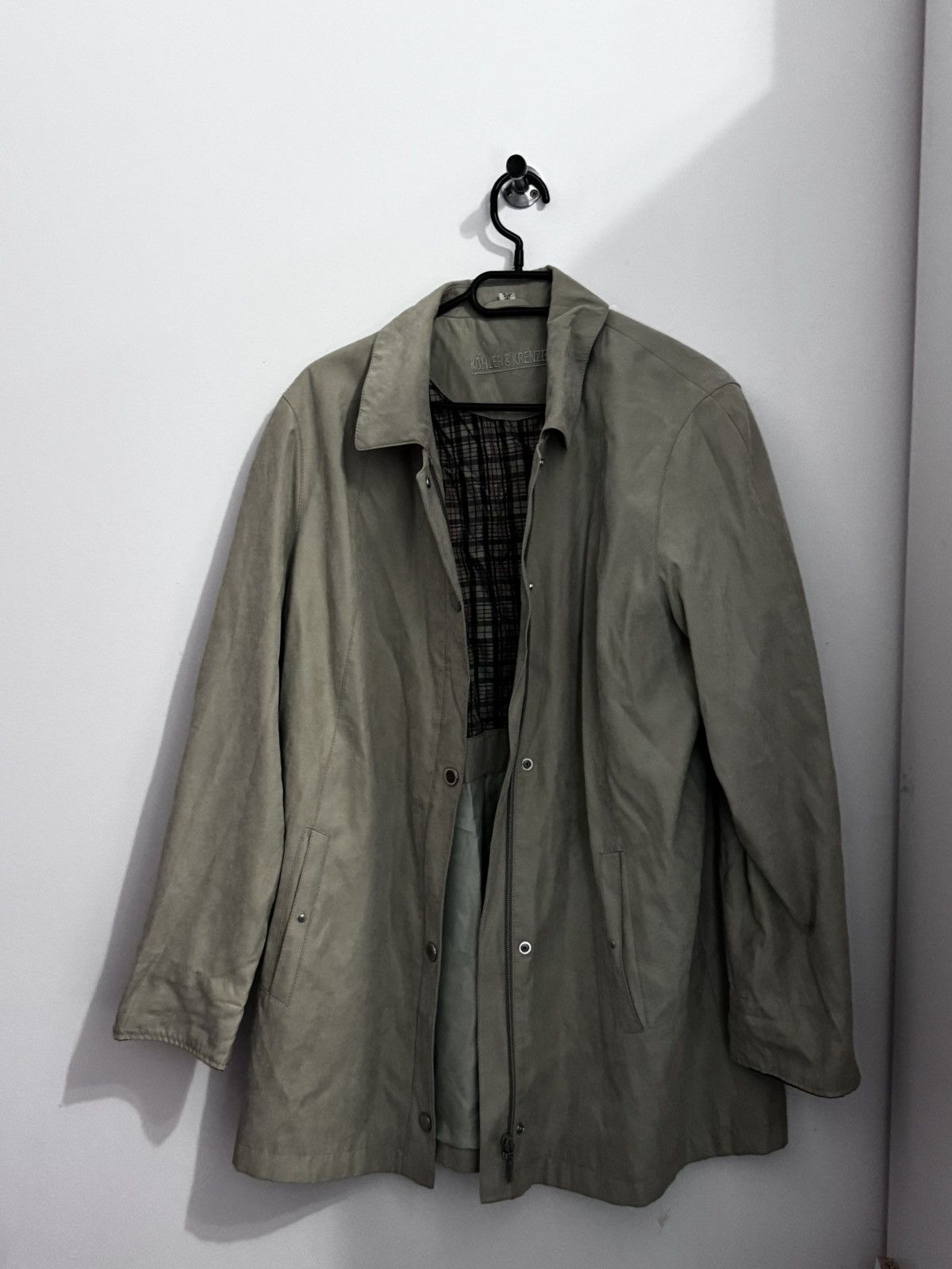 Other Krenzer Forest Green Trench Coat Double Breasted vintage Size XL / US 12-14 / IT 48-50 - 1 Thumbnail