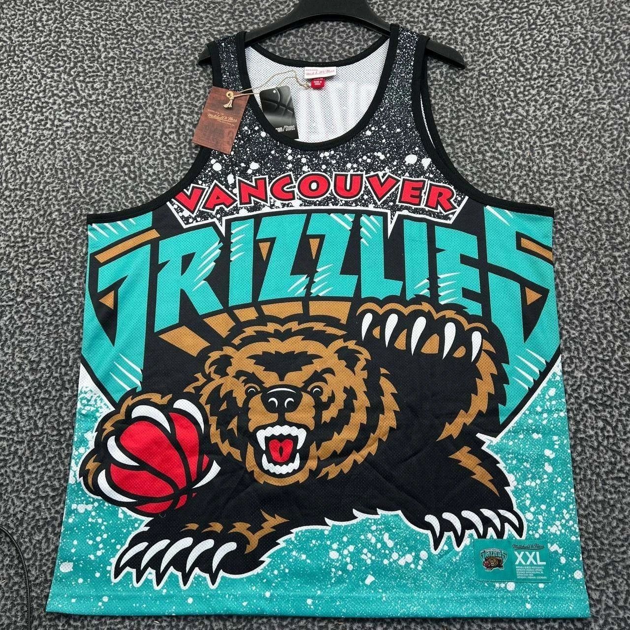 Mitchell & Ness Vancouver Grizzlies Jersey Shirt Men NBA Sleeveless New 2XL Size US XXL / EU 58 / 5 - 1 Thumbnail