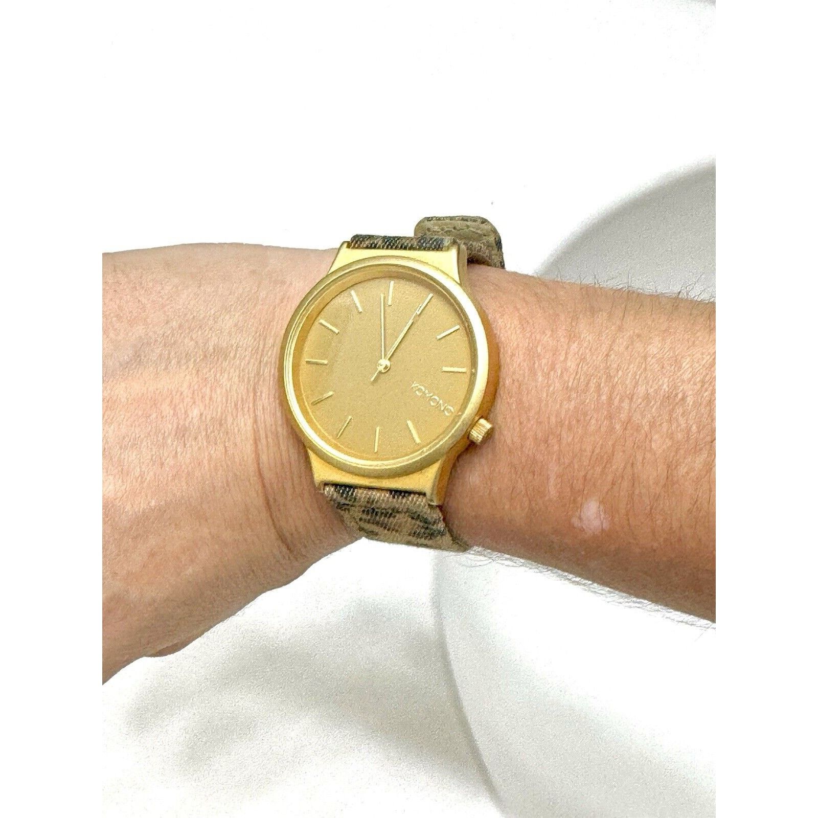 Komono Komono Ladies Watch - “Wizard” w. Leopard Print Strap Size ONE SIZE - 5 Thumbnail