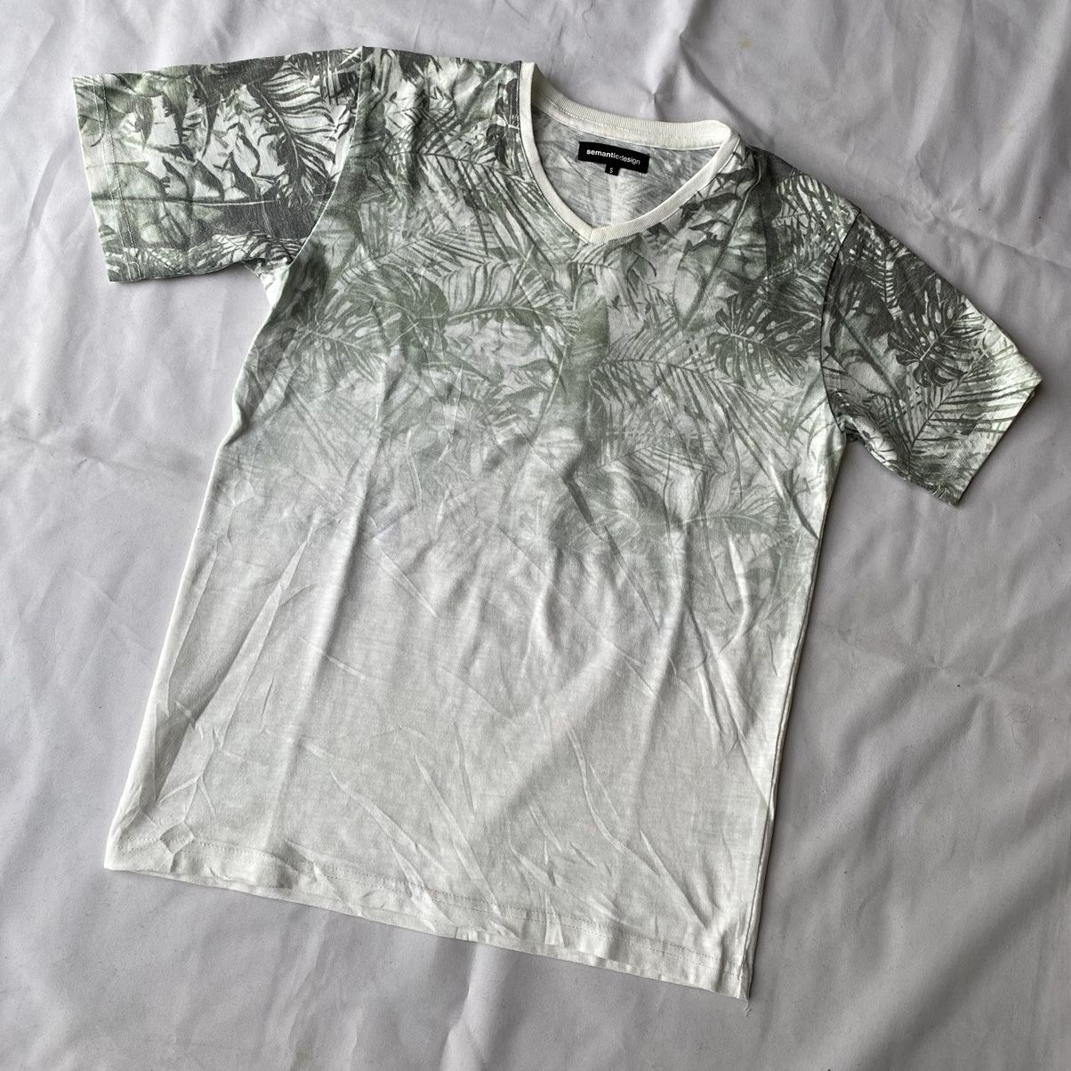 Japanese Brand × semanticdesign Japanese Green Faded Semantic Design Style Size US S / EU 44-46 / 1 - 5 Thumbnail
