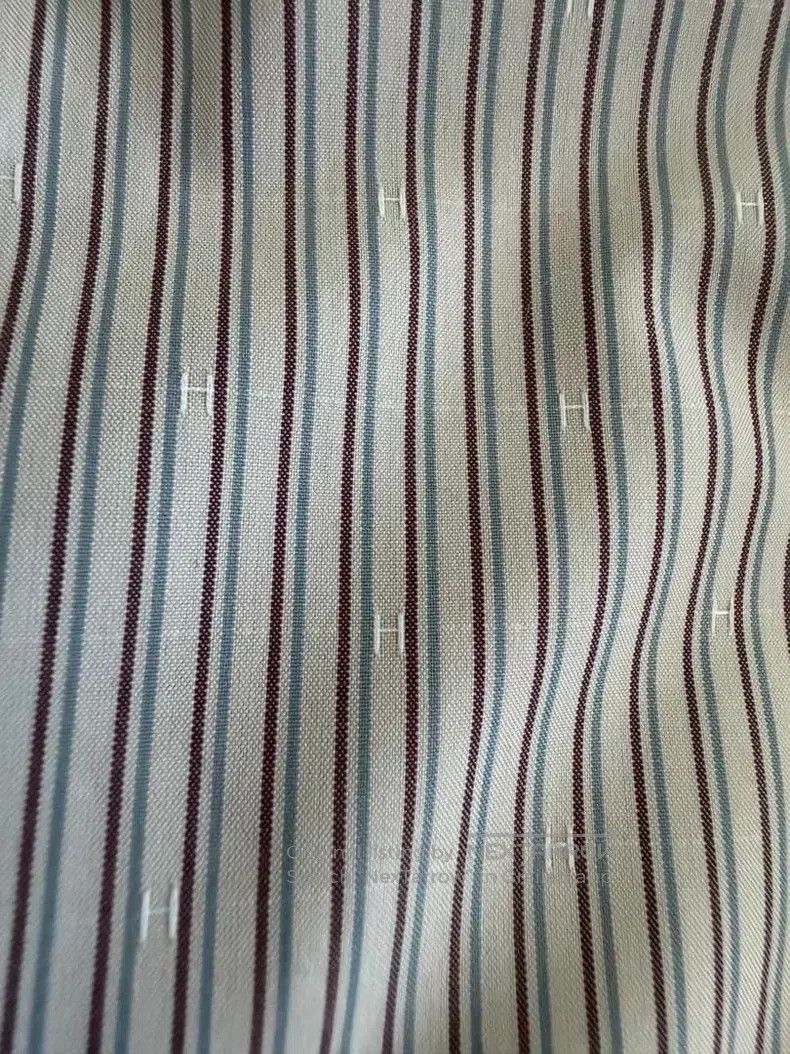 Hermes Hermes Men's Long-Sleeved Striped Shirt Size US XS / EU 42 / 0 - 4 Thumbnail