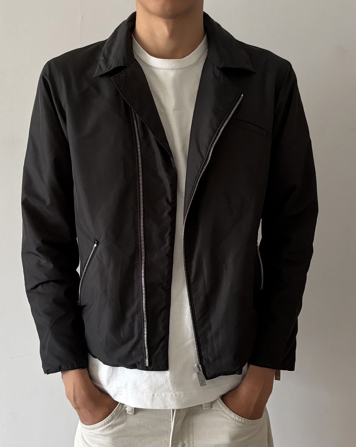 Jun Takahashi Undercover AW00 "Melting Pot" Motorcycle Biker Bomber Jacket Size US M / EU 48-50 / 2 - 9 Thumbnail