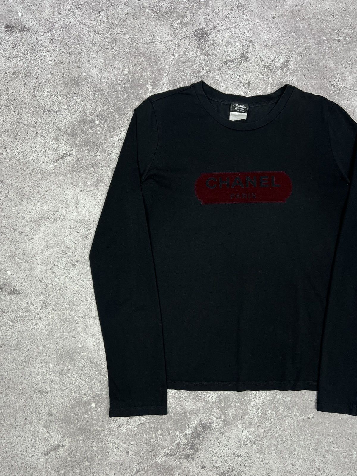 Other Chanel Long Sleeve Shirt Black Women’s Size L / US 10 / IT 46 - 2 Thumbnail