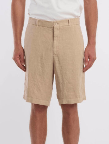 Brunello Cucinelli Dyed Bermuda Shorts in Medium Brown Size US 32 / EU 48 - 1 Preview
