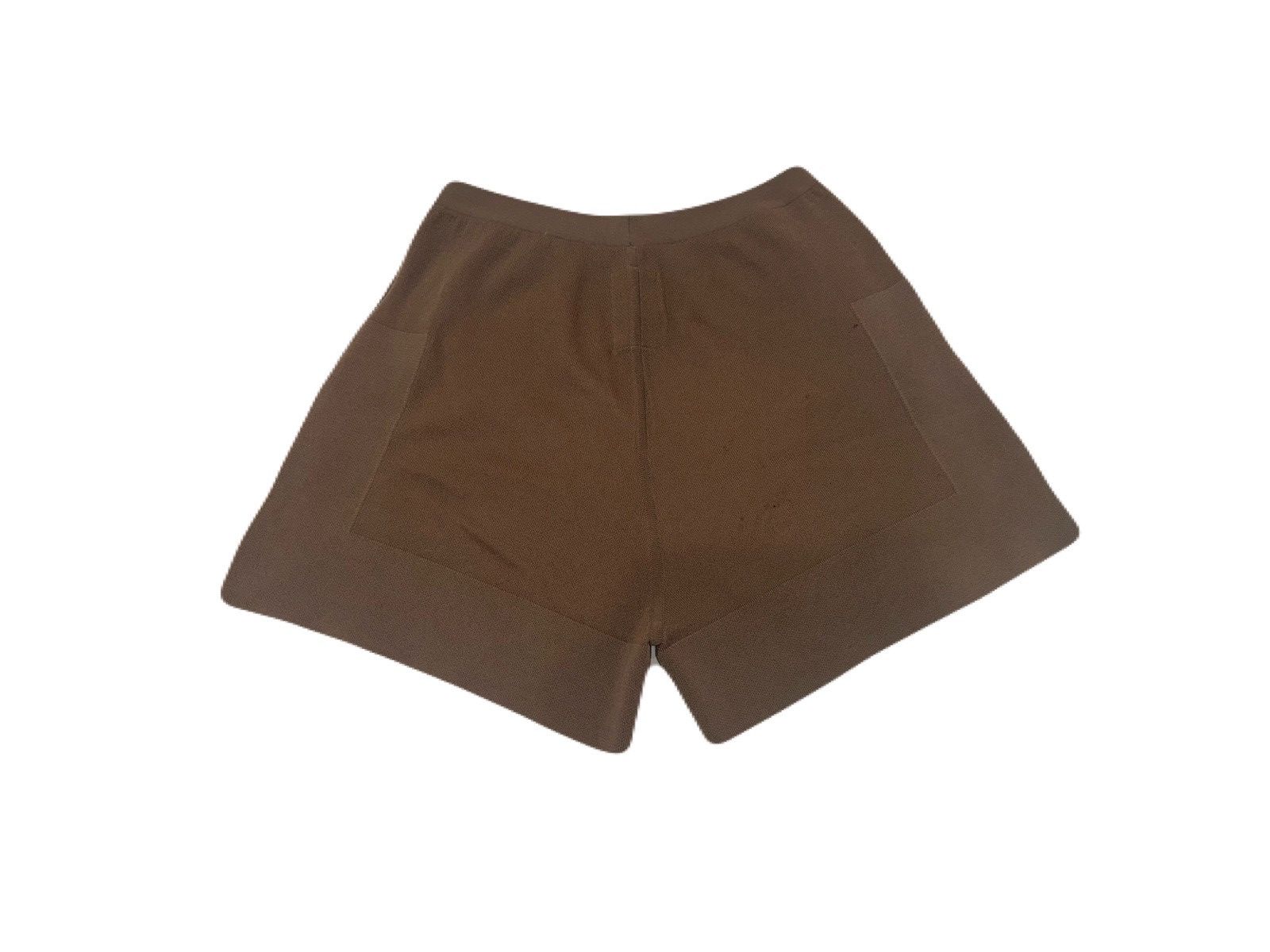 Moncler × Rick Owens Rick Owens Taupe Moncler Edition Cashmere Sisy Shorts Size US 30 / EU 46 - 1 Thumbnail
