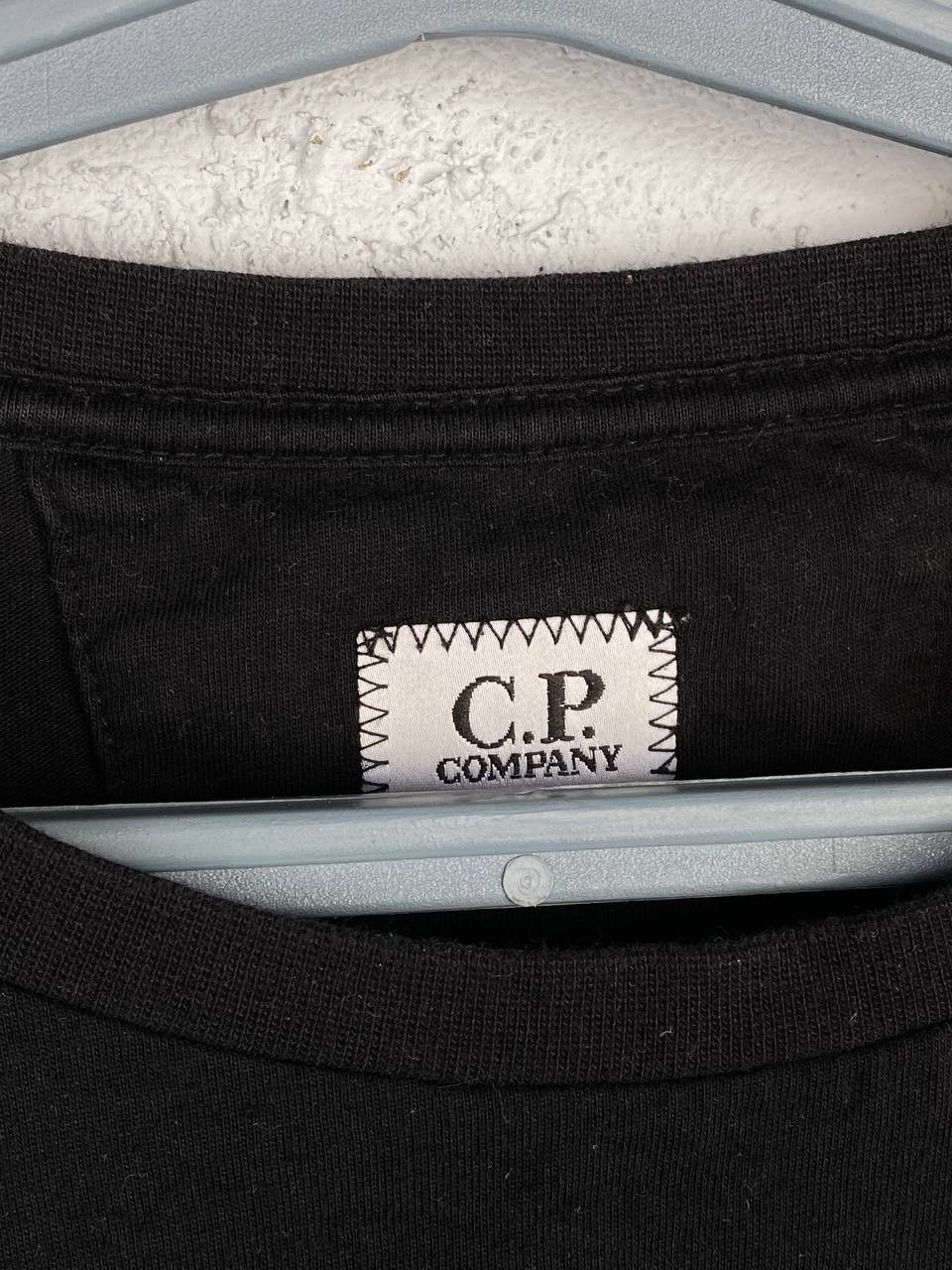 C.P. Company Vintage C.P. Company Logo Black T Shirt Size US L / EU 52-54 / 3 - 5 Thumbnail