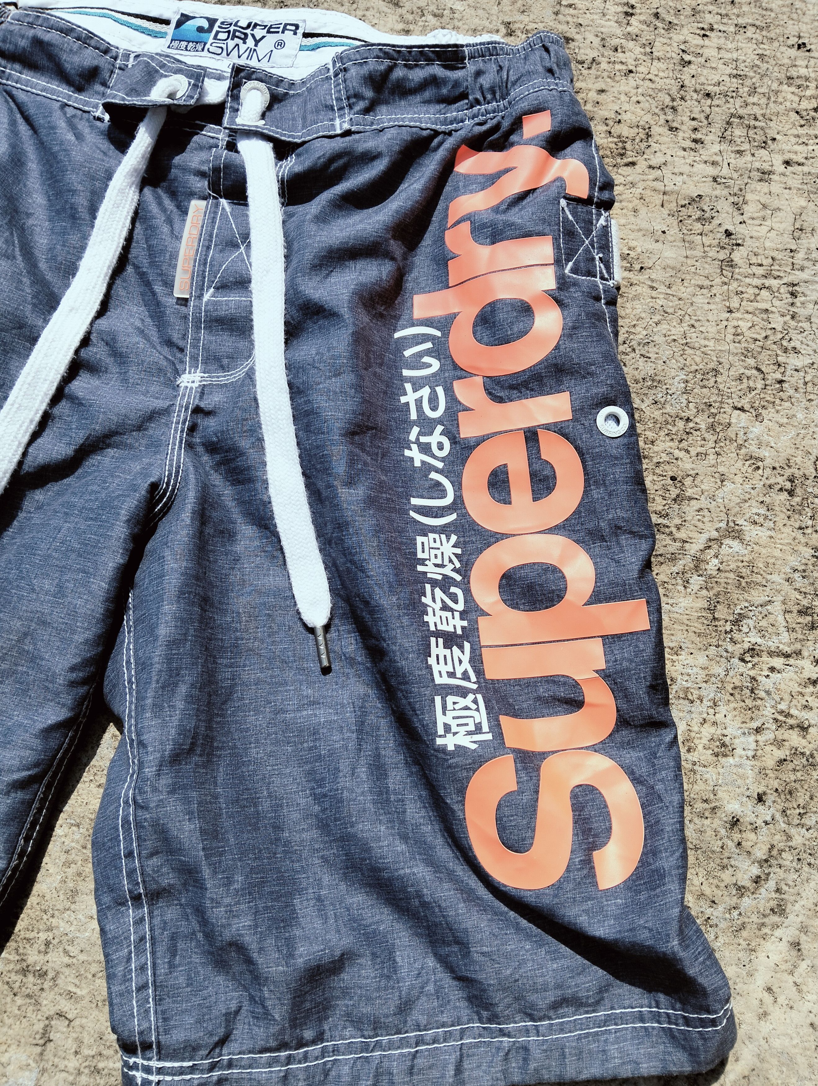 Superdry 🔥 Superdry Men's Board Shorts – Swimwear Japanese Design 🔥 Size US 36 / EU 52 - 6 Thumbnail