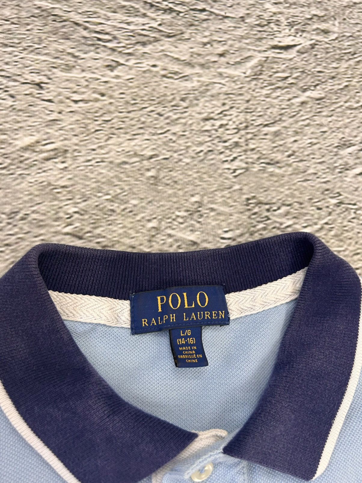 Ralph Lauren Chief Keef Polo Ralph Lauren T-shirt vintage baby blue navy Size US S / EU 44-46 / 1 - 3 Thumbnail