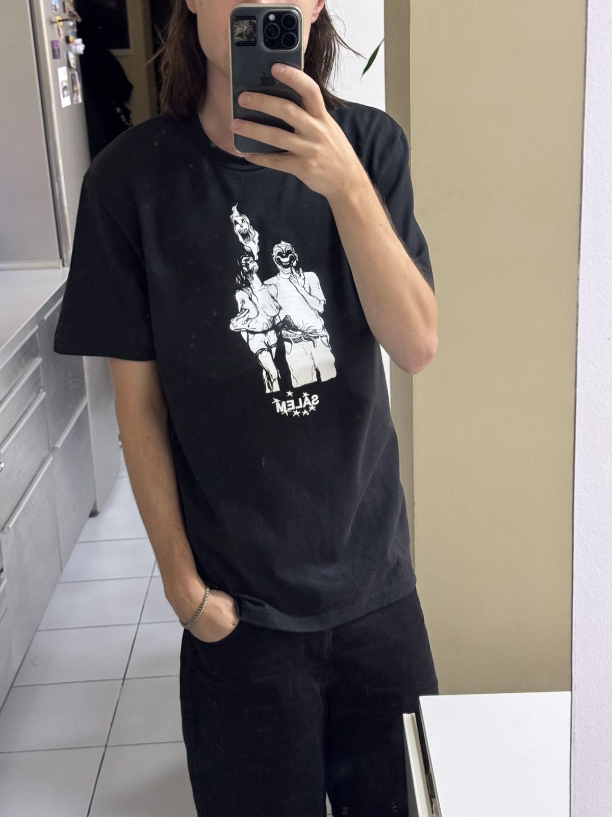 S4LEM × Supreme Ss26 Supreme x Salem Tee Size US M / EU 48-50 / 2 - 5 Thumbnail