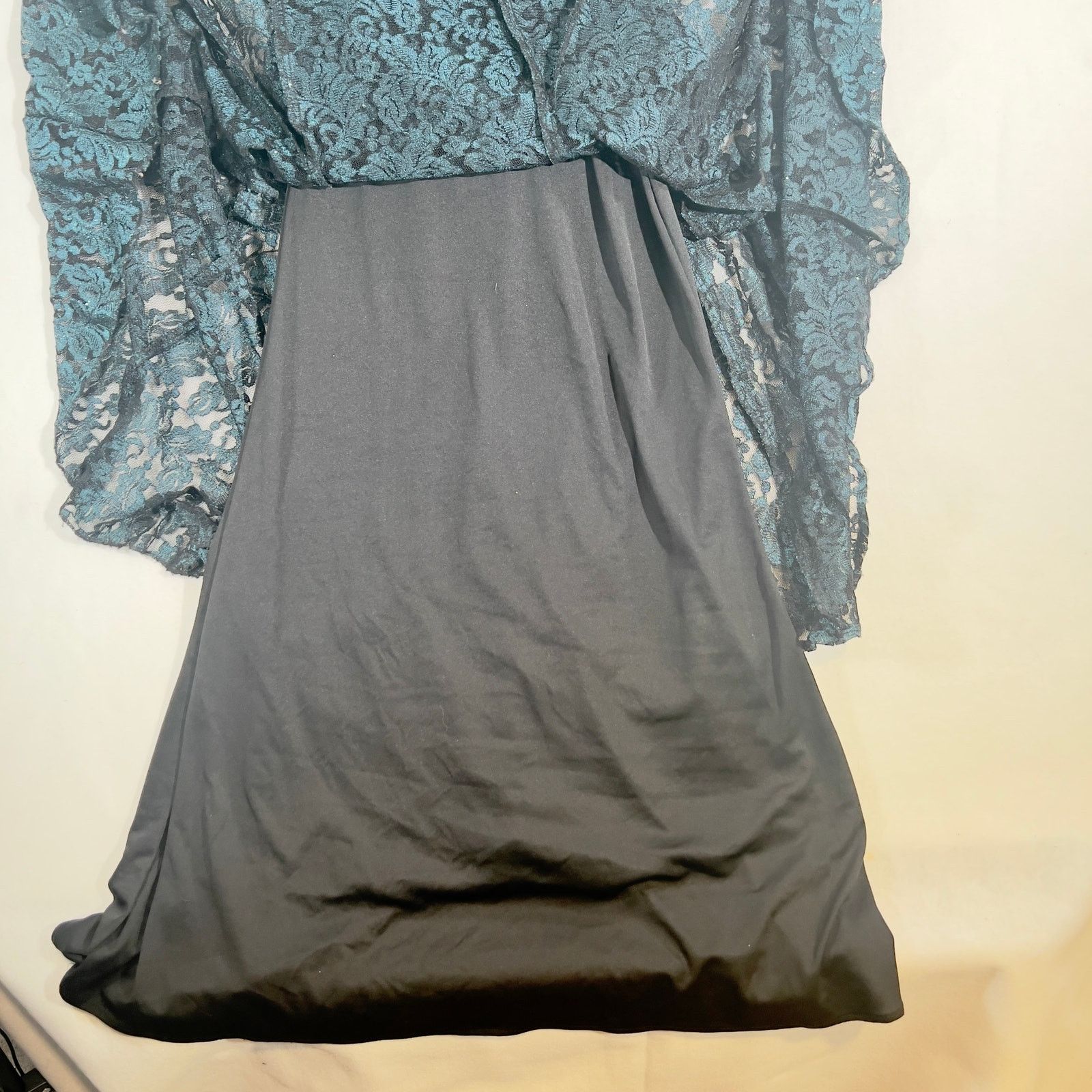 Other Morgan & Co. Maxi Dress Woman 10 Style# 216890 Keyhole Neck Size L / US 10 / IT 46 - 6 Thumbnail