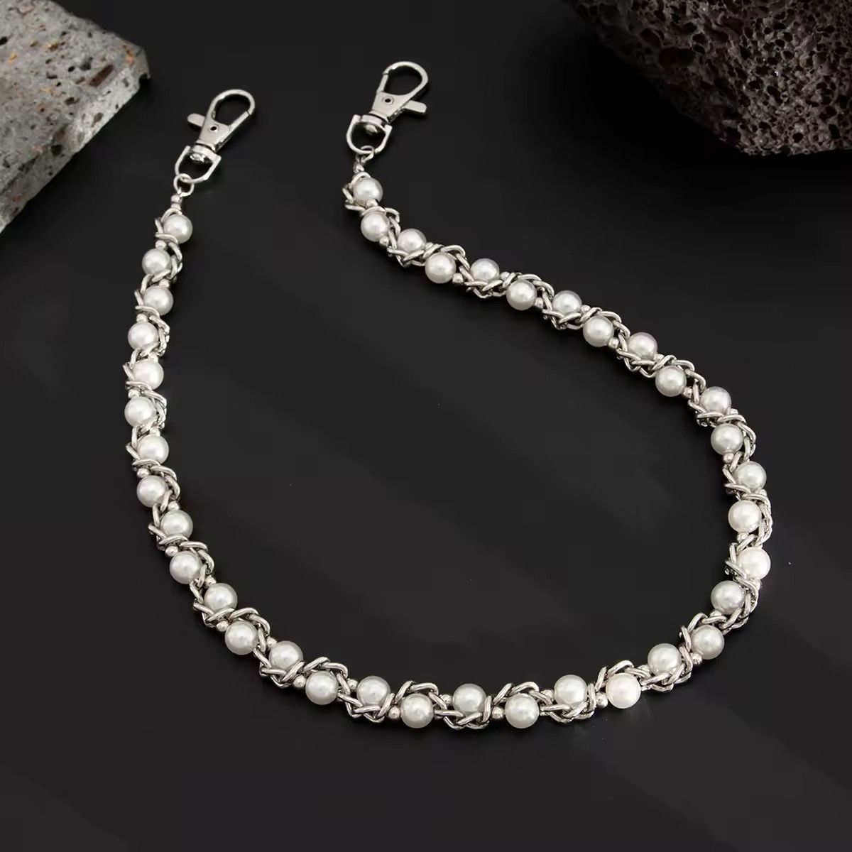 Jewelry Imitation Pearl Wallet chain Size ONE SIZE - 3 Thumbnail