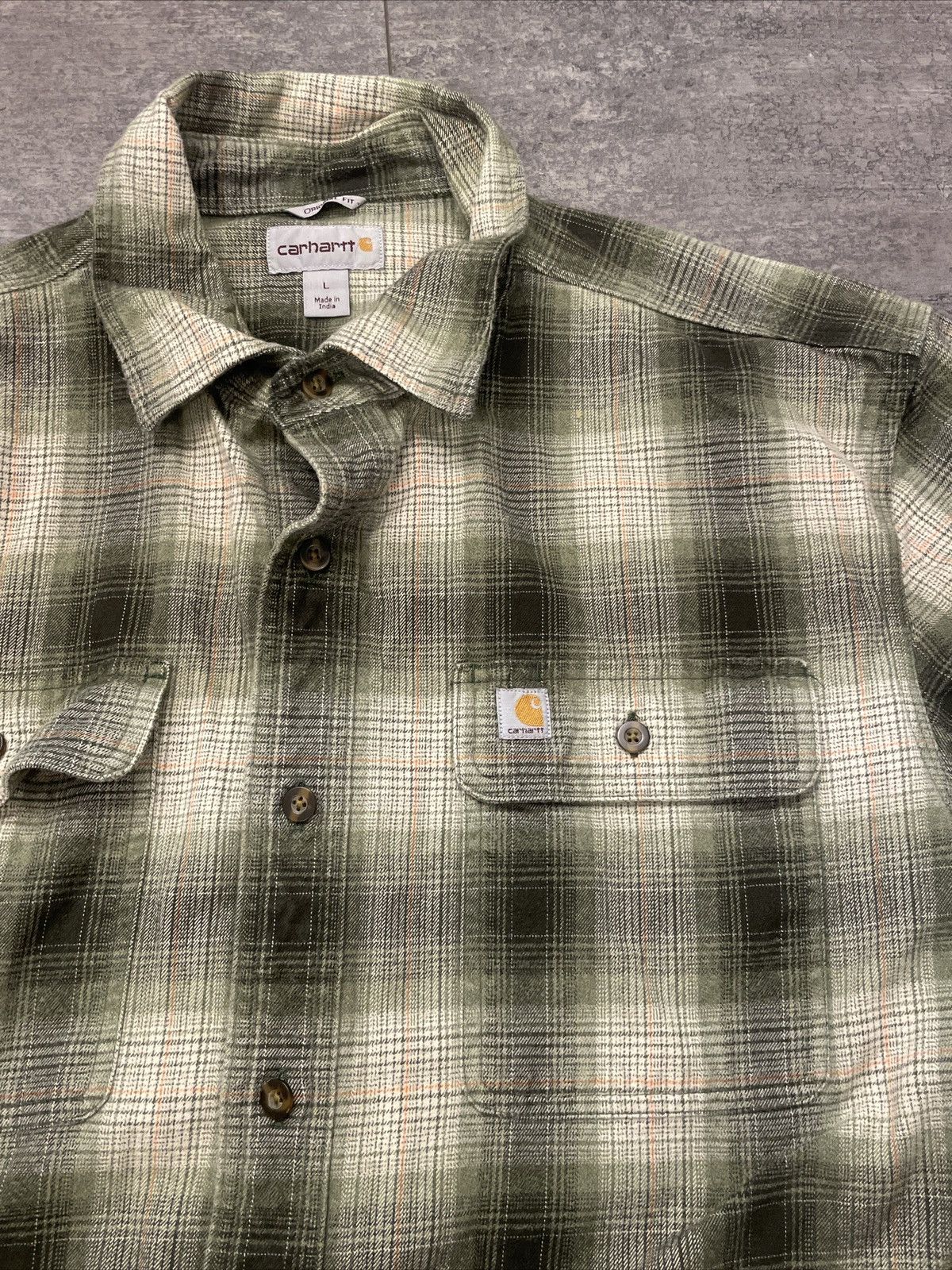 Carhartt Carhartt Button Up Flannel Size US L / EU 52-54 / 3 - 2 Thumbnail