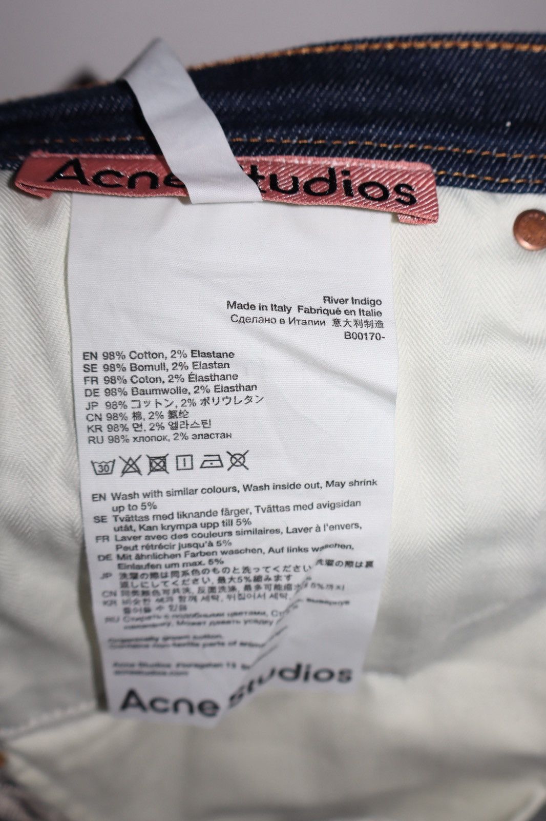 Acne Studios Acne Studios Jeans Size US 31 - 11 Thumbnail