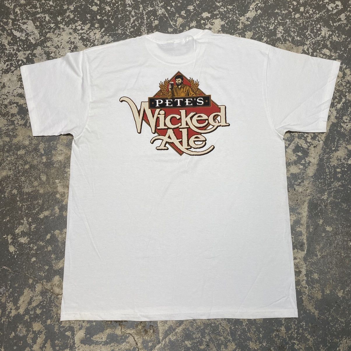 Japanese Brand × Vintage Vintage Pete’s Wicked Ale Beer Y2K Tshirt Size US XL / EU 56 / 4 - 1 Thumbnail