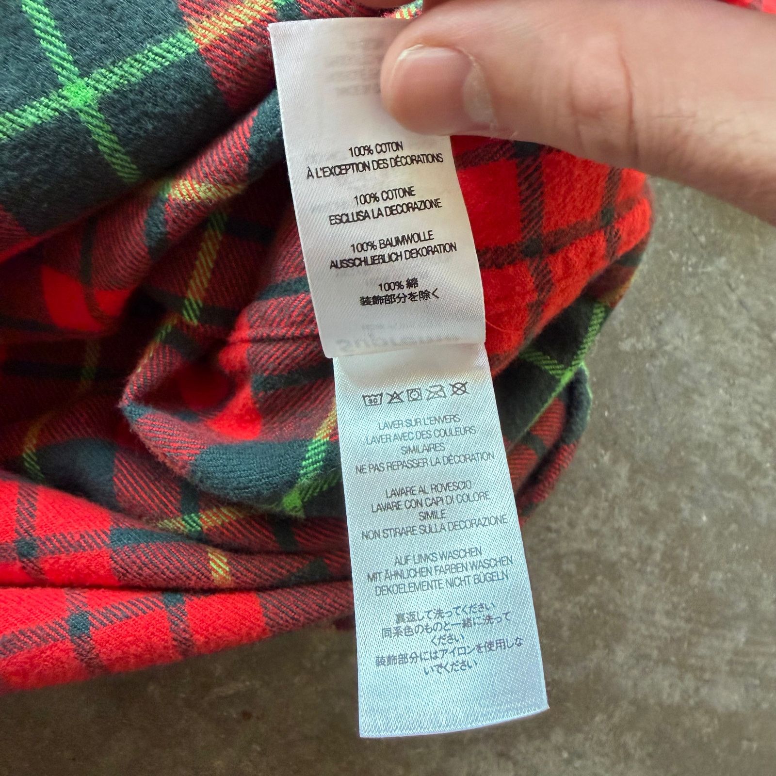 Supreme Supreme Undercover SS23 Flannel Shirt Red Plaid Size US M / EU 48-50 / 2 - 7 Thumbnail