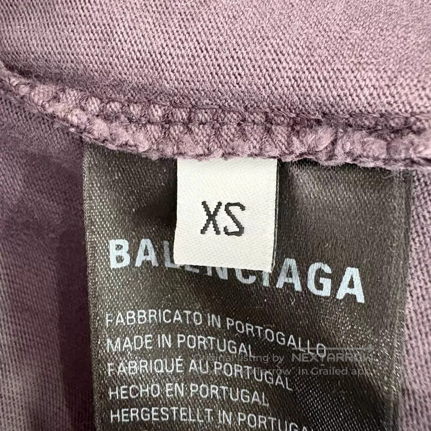 Balenciaga Gray Short-Sleeve Oversized T-Shirt. Size US XS / EU 42 / 0 - 5 Thumbnail