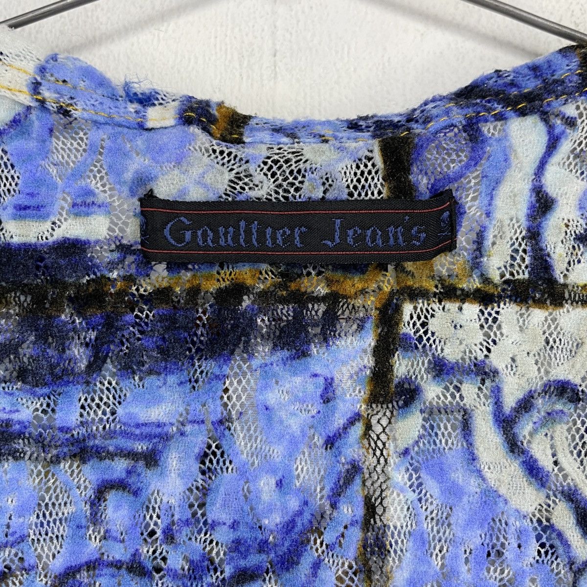 Jean Paul Gaultier Jean Paul Gaultier Vintage Mesh Top Size XS / US 0-2 / IT 36-38 - 6 Thumbnail