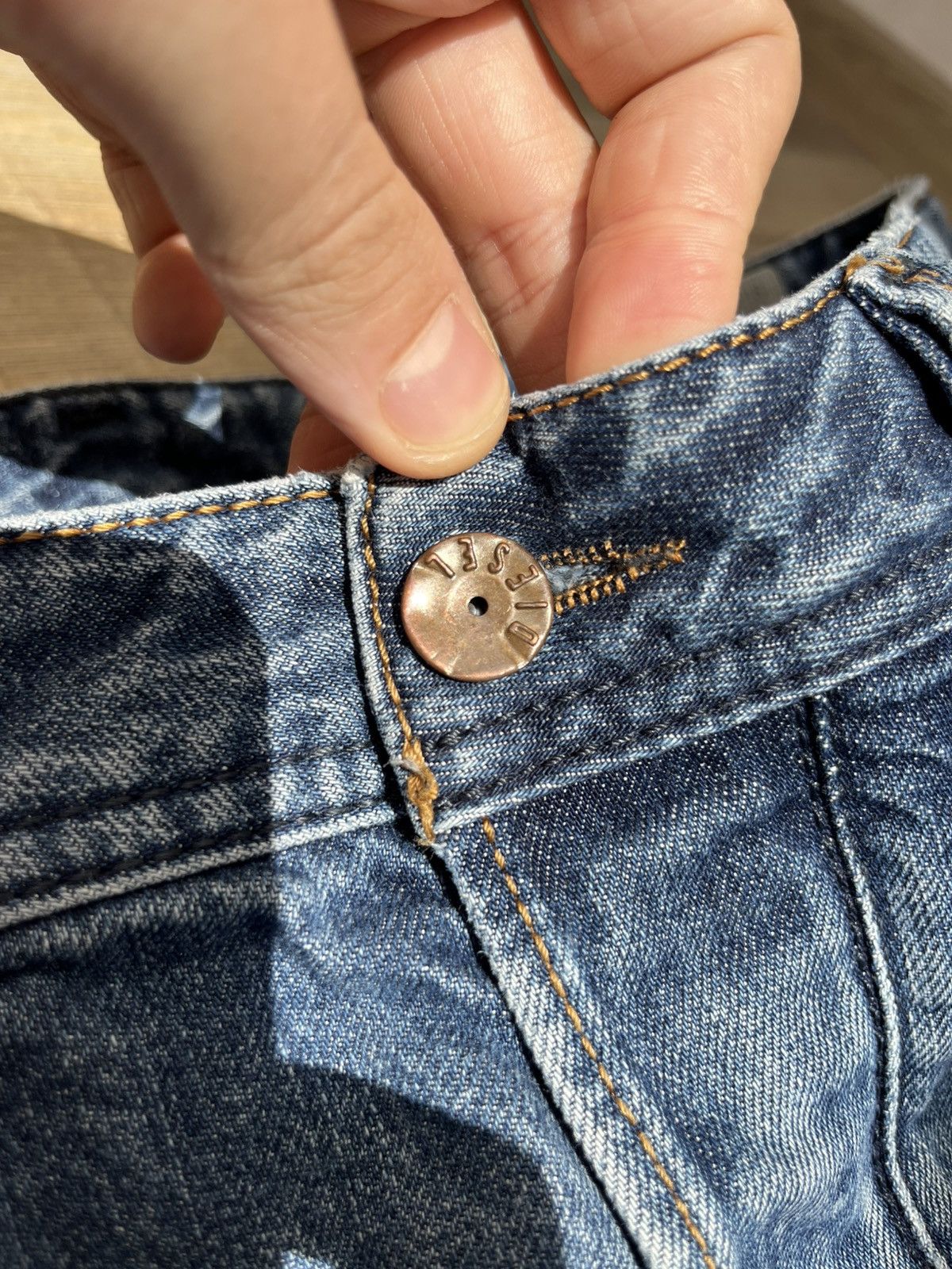 Diesel VINTAGE DIESEL IF SIX WAS NINE STYLE BAGGY JEANS 90S Size US 34 / EU 50 - 14 Thumbnail