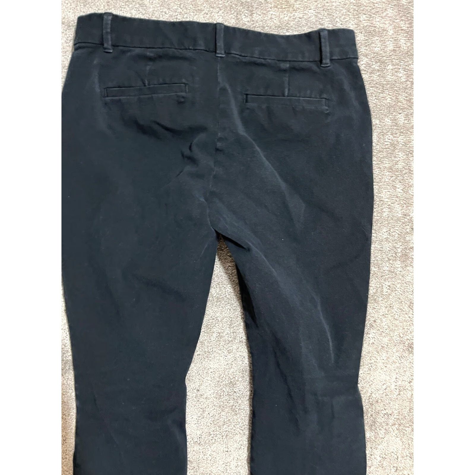 Gap Gap Women's Pants Signature Skinny Ankle Black Stretch Solid Size 10 Regular Womens Size 32" / US 10 / IT 46 - 4 Thumbnail
