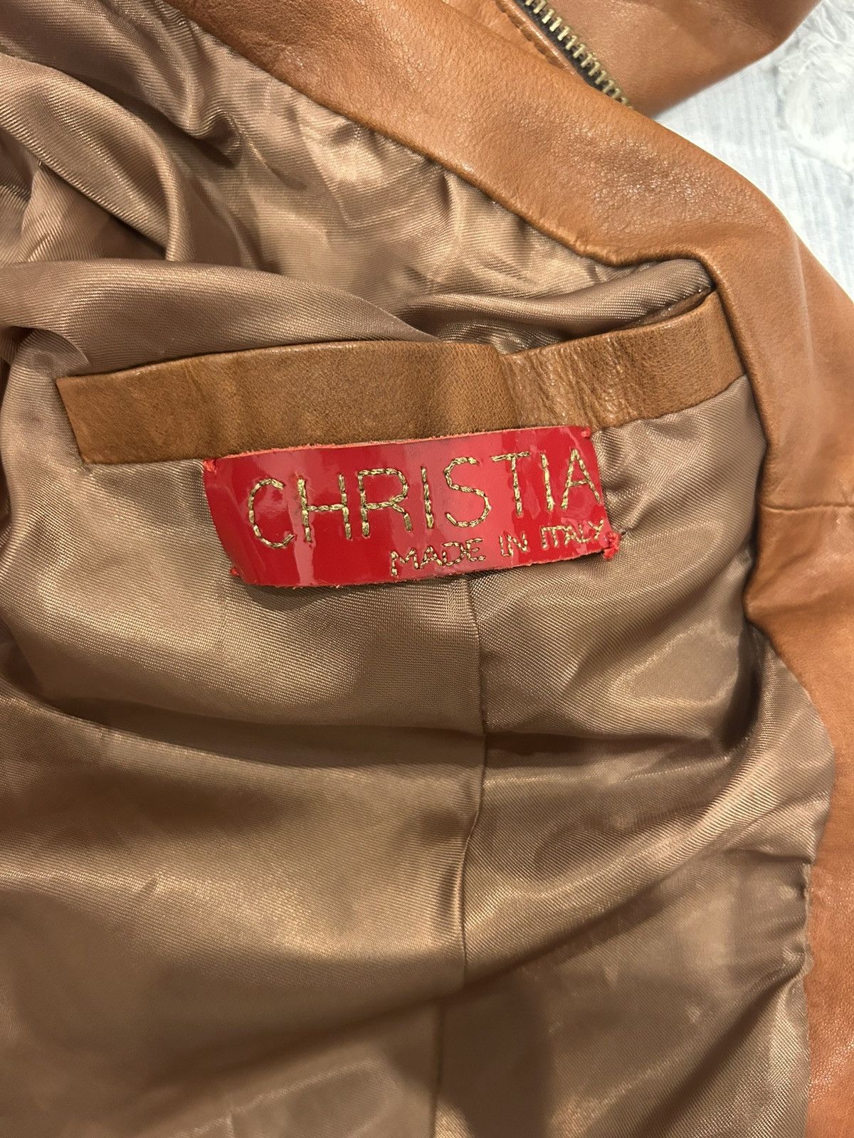 Other Vintage Italian Leather Jacket Size US M / EU 48-50 / 2 - 3 Thumbnail