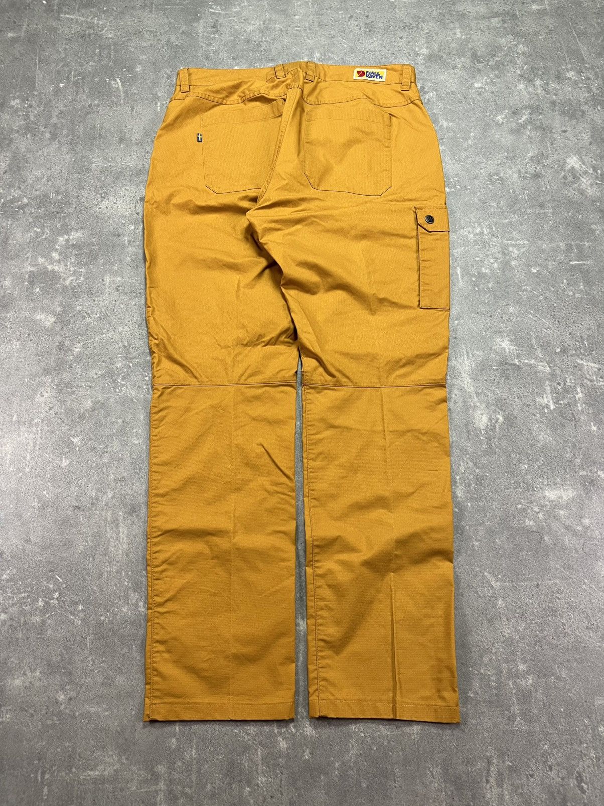 Fjallraven Fjallraven G-1000 Rare Dark Yellow Light Cargo Pants 34 Size US 34 / EU 50 - 2 Thumbnail
