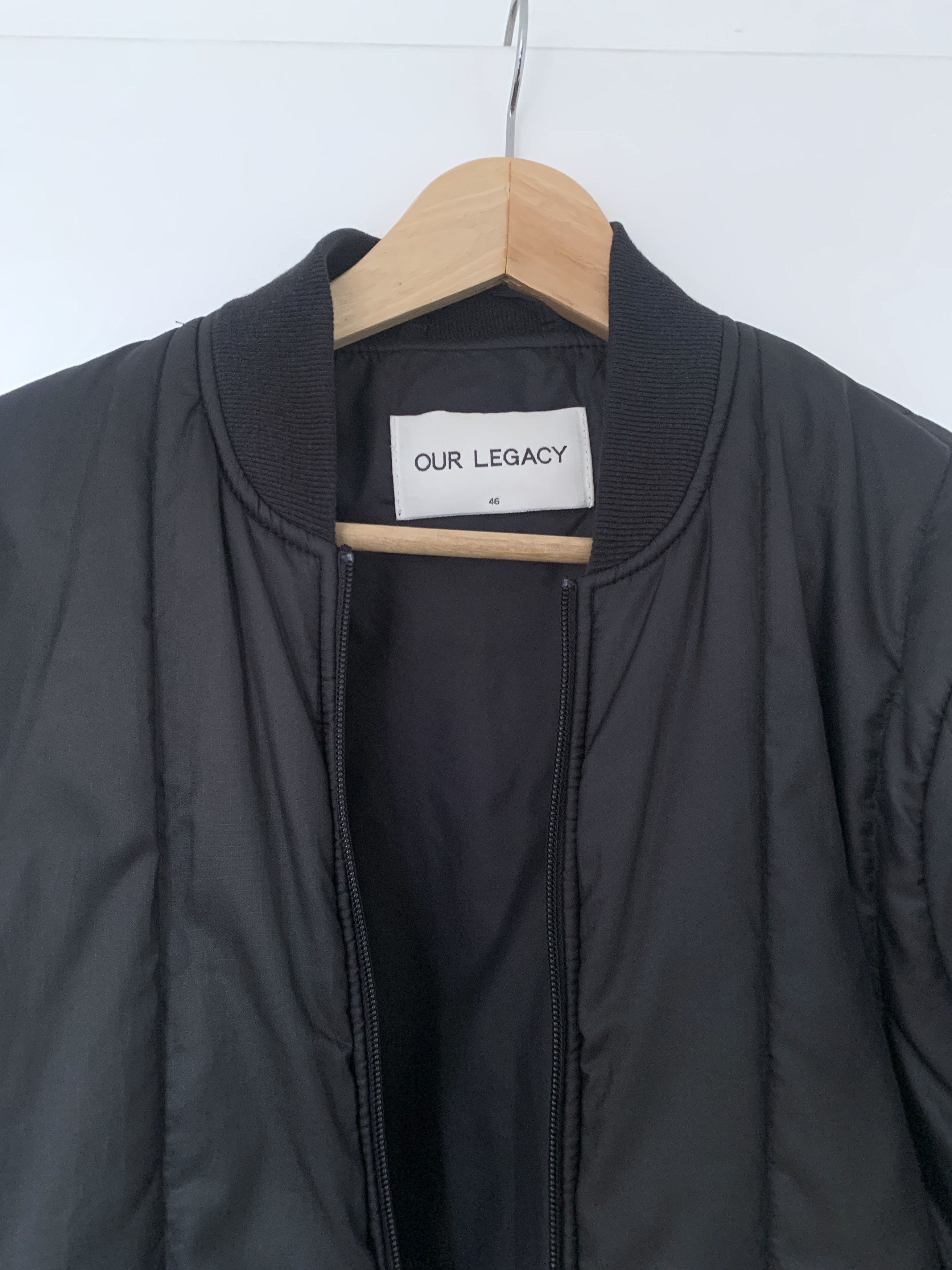Our Legacy Shield Parka Black Wave Size US S / EU 44-46 / 1 - 10 Thumbnail