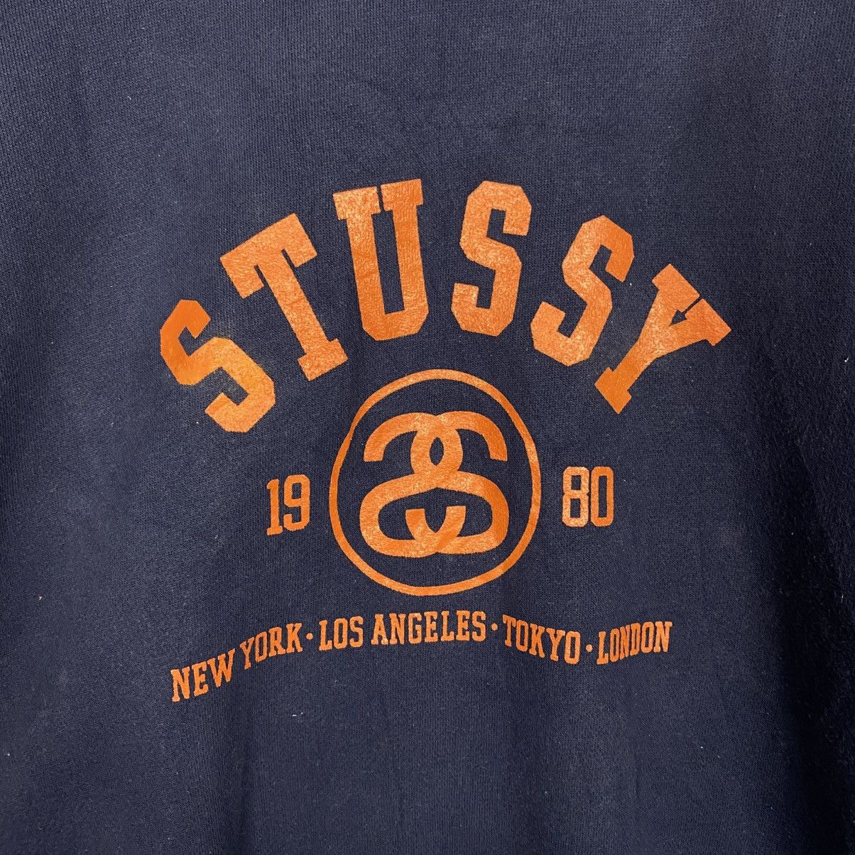 Stussy 📌Vintage Y2K Sweatshirt Stussy Big Logo Design Size US L / EU 52-54 / 3 - 13 Thumbnail