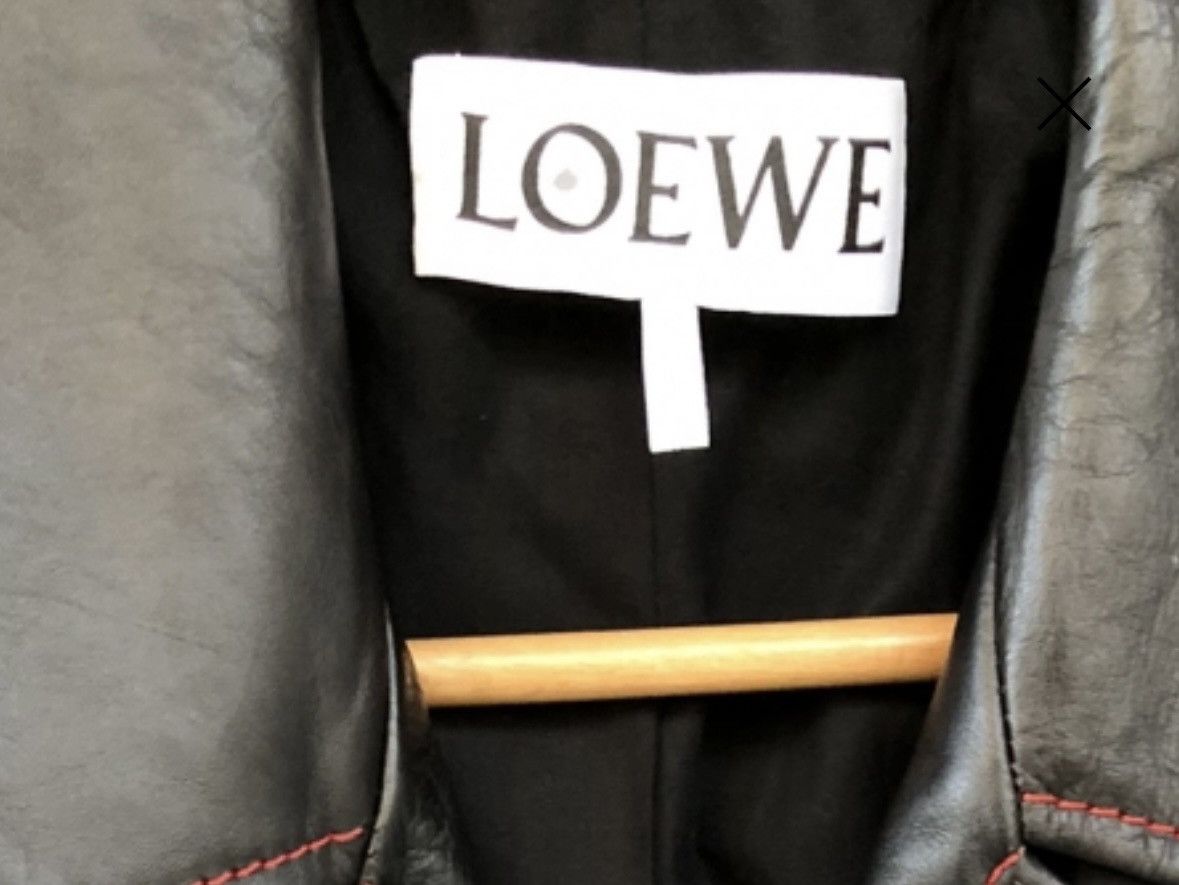 Loewe Loewe William de Morgan leather jacket Size US L / EU 52-54 / 3 - 8 Thumbnail