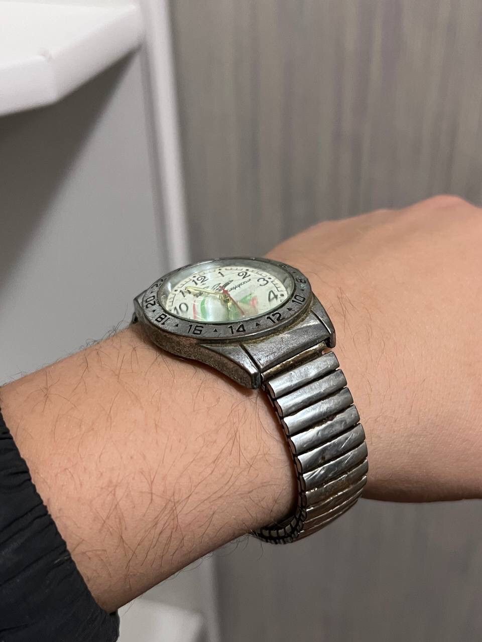 Japanese Brand × Vintage Vintage Military Airplane ✈️ Japanese style futuristic Watch Size ONE SIZE - 4 Thumbnail