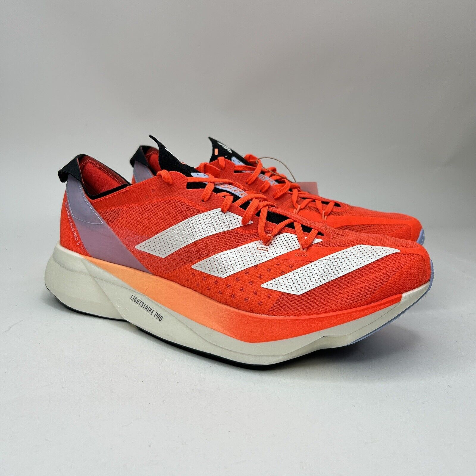 Adidas Adidas Adizero Adios Pro 3 “Solar Red” 2023 Size US 10.5 / EU 43-44 - 1 Thumbnail