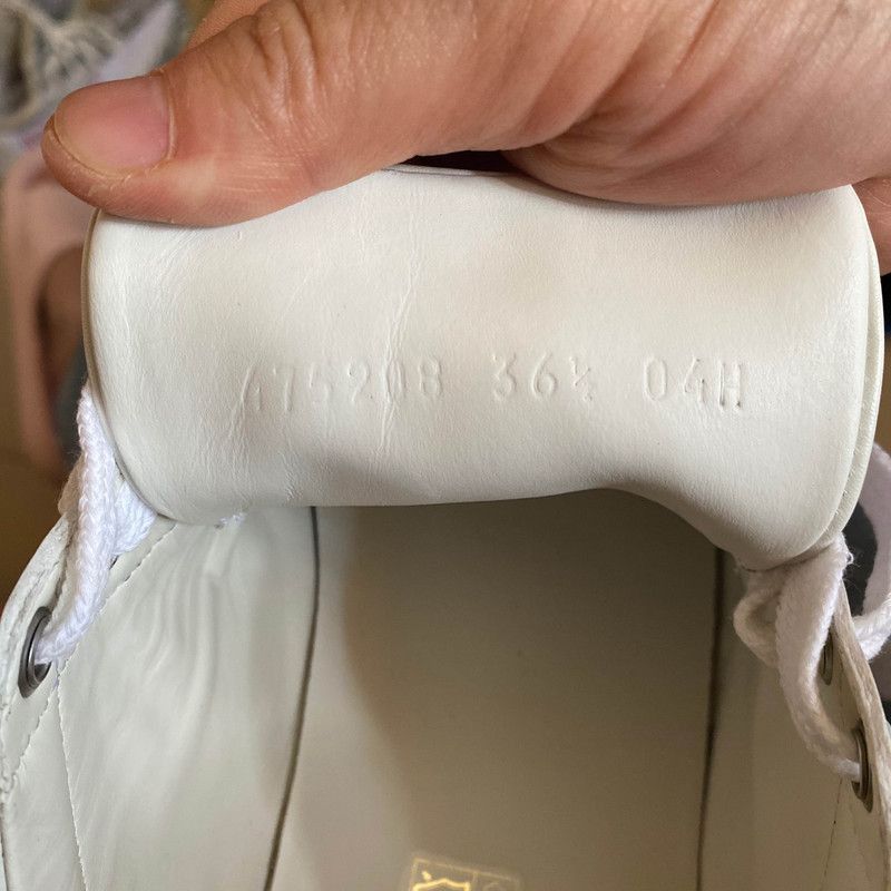 Gucci Gucci Ace Leather Bee Low-Top Sneakers Size US 6.5 / EU 39-40 - 7 Thumbnail